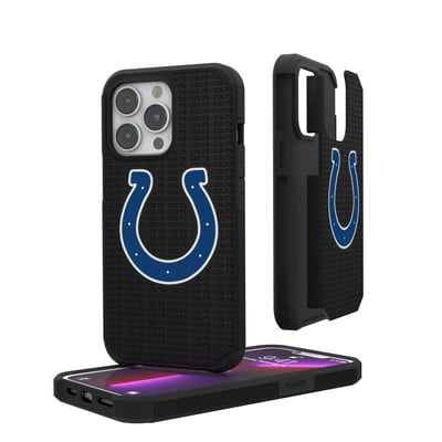 Indianapolis Colts iPhone Rugged Case with Text Design