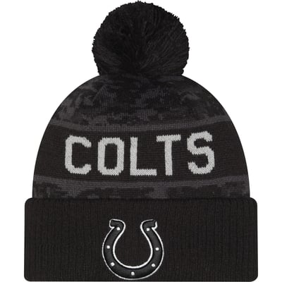 Gorro de punto New Era Salute To Service 2026 del Indianapolis Colts