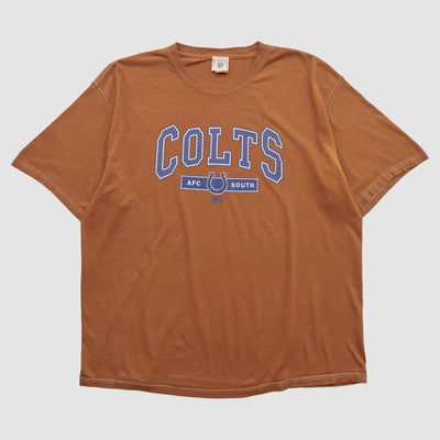 Indianapolis Colts NFL 2000s T-shirt - Clay - 2XL by Fanatics Real Vintage
