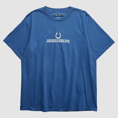 Indianapolis Colts NFL 2010s T-shirt - Blue - L by Fanatics Real Vintage