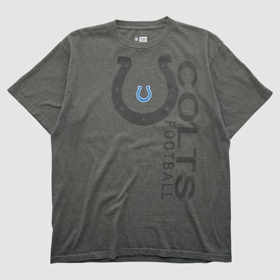 Indianapolis Colts NFL 2010s T-shirt - Dark Heather Gray - M by Fanatics Real Vintage