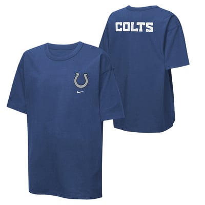 Camiseta de algodón Nike Rivalries del Indianapolis Colts - Jóvenes