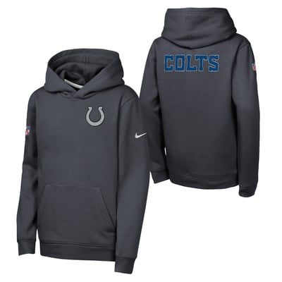 Sudadera con capucha Nike Rivalries del Indianapolis Colts - Jóvenes