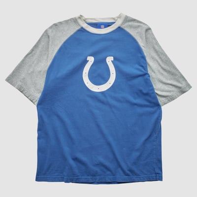 Indianapolis Colts Reebok 2000s T-shirt - Blue - L by Fanatics Real Vintage