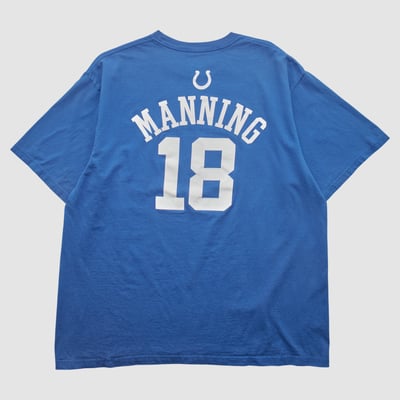 Indianapolis Colts Reebok 2010s T-shirt - Blue - XL by Fanatics Real Vintage
