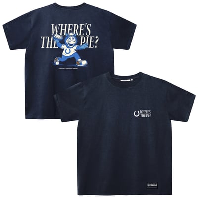 Camiseta Where's The Pie del Indianapolis Colts x Lobster & Lemonade - Hombre