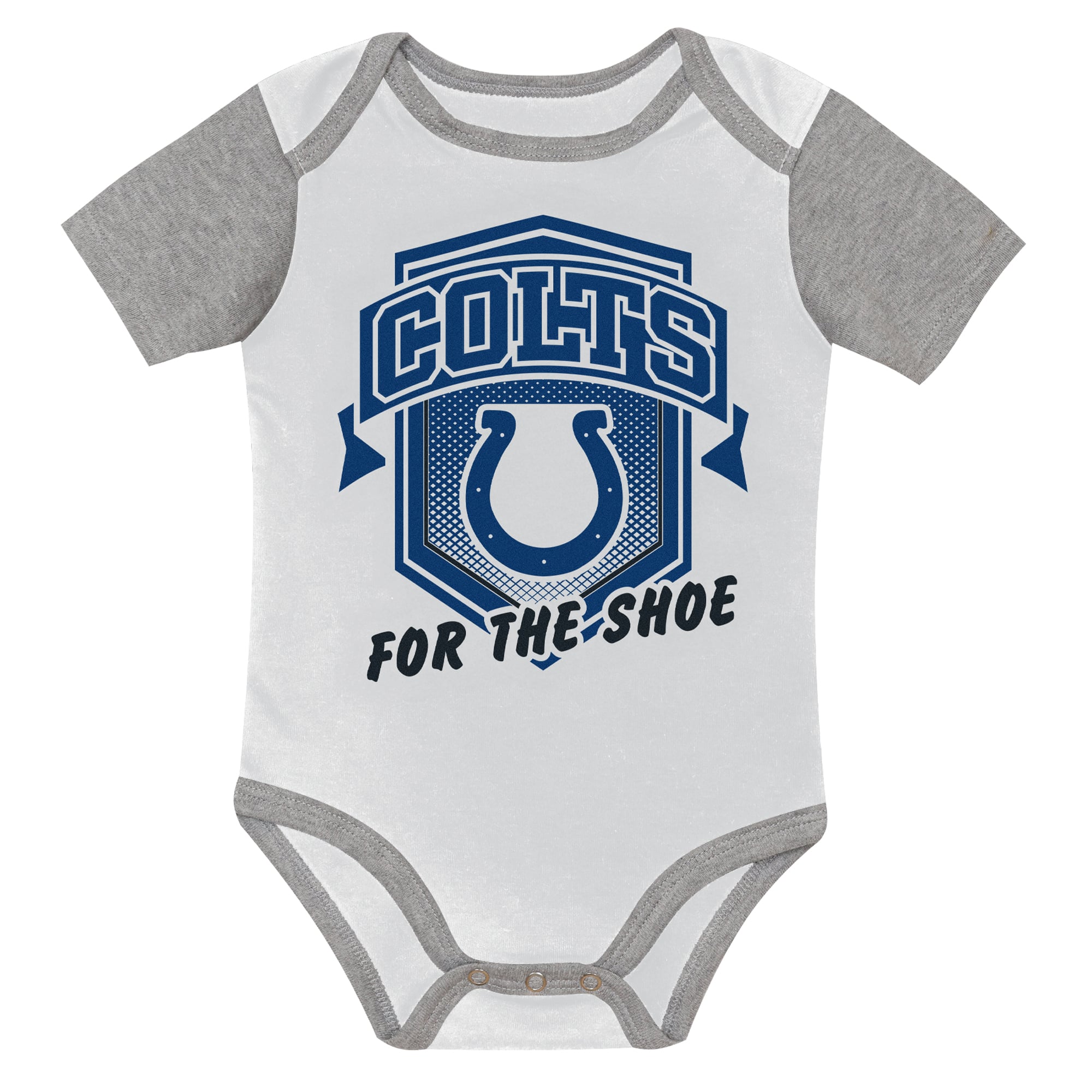 Infant Outerstuff  Indianapolis Colts First Round Pick 3-Piece Bodysuit Set