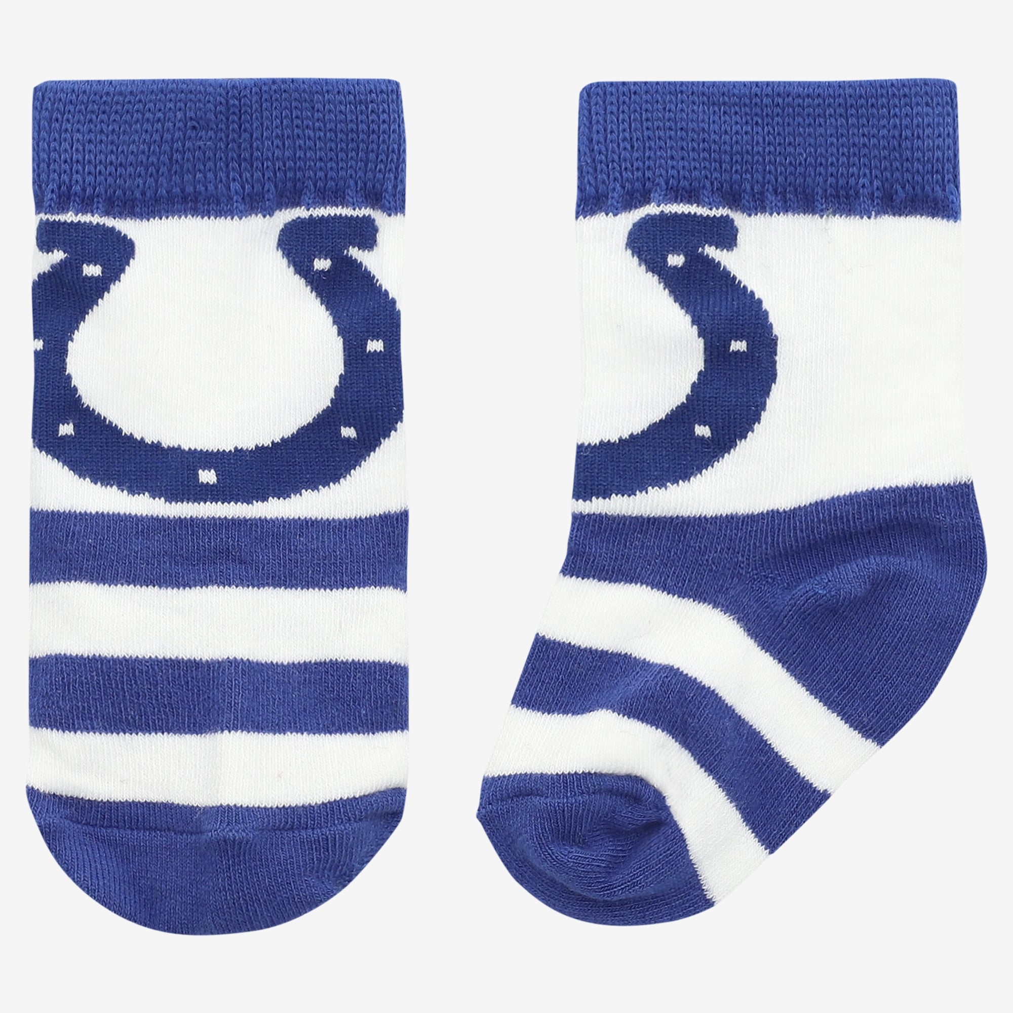 Chaussettes de rugby à blocs Royal Indianapolis Colts pour nourrissons