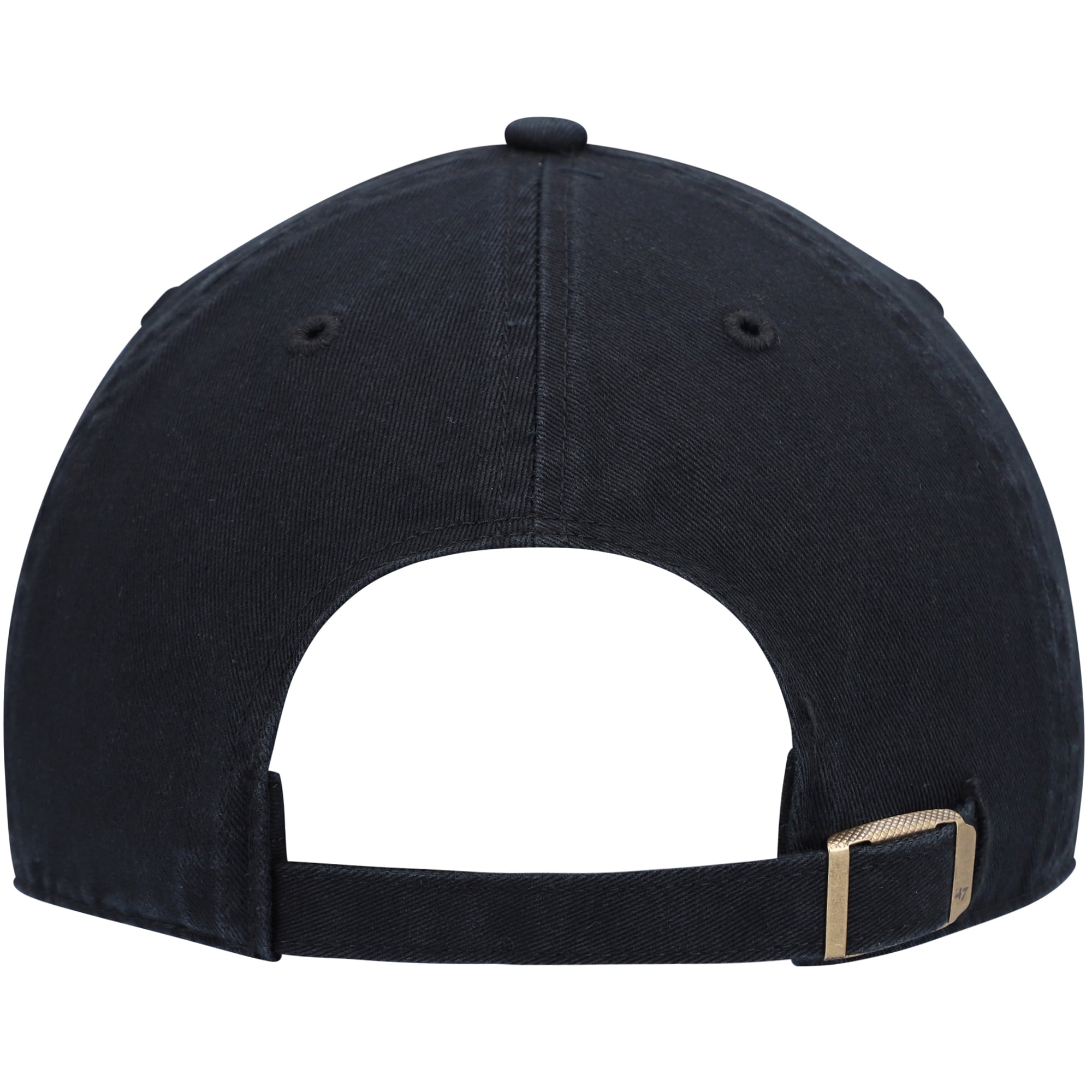 Men's '47 Black Indianapolis Colts Team Tonal Clean Up Adjustable Hat