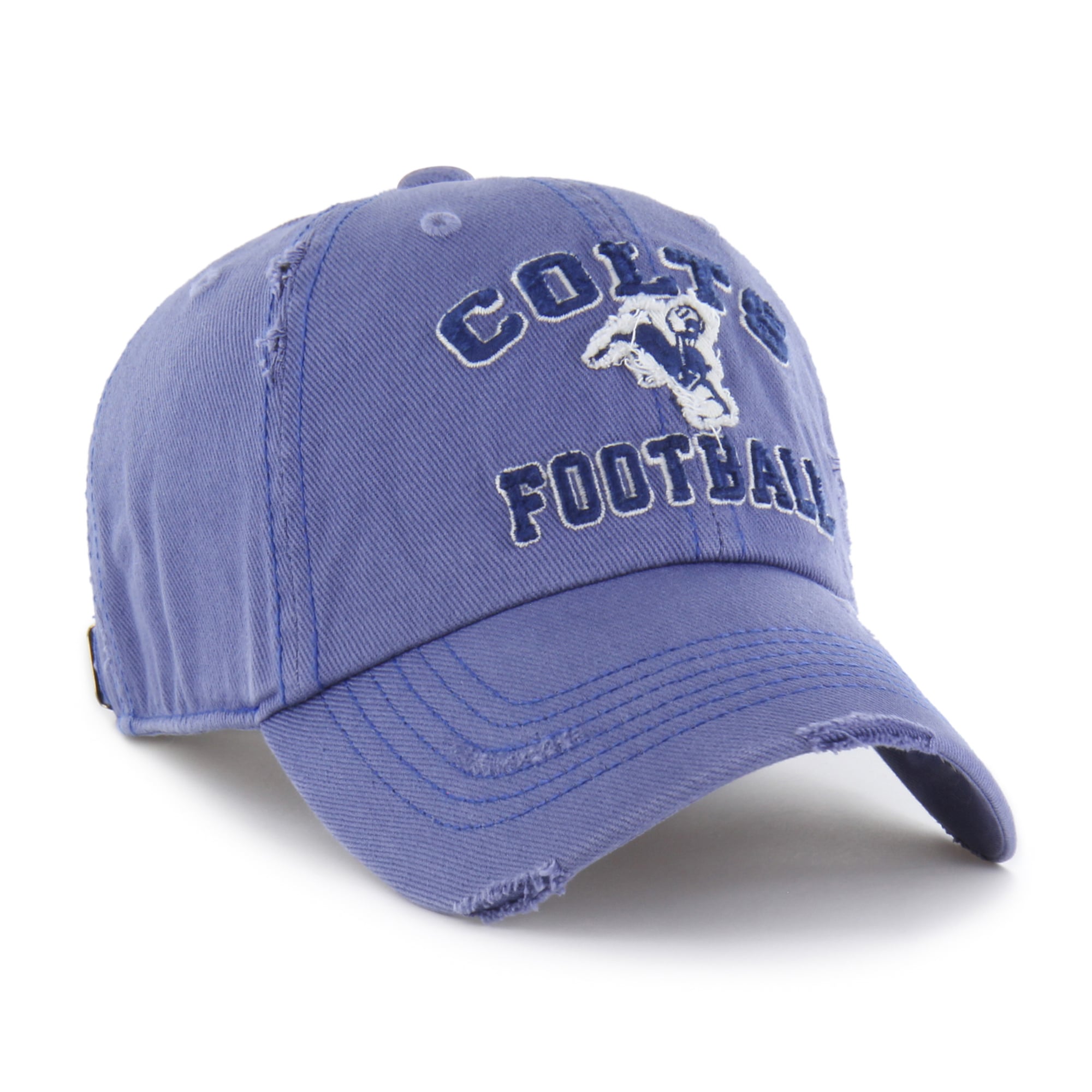 Men's '47  Blue Indianapolis Colts Seymoore Clean Up Adjustable Hat