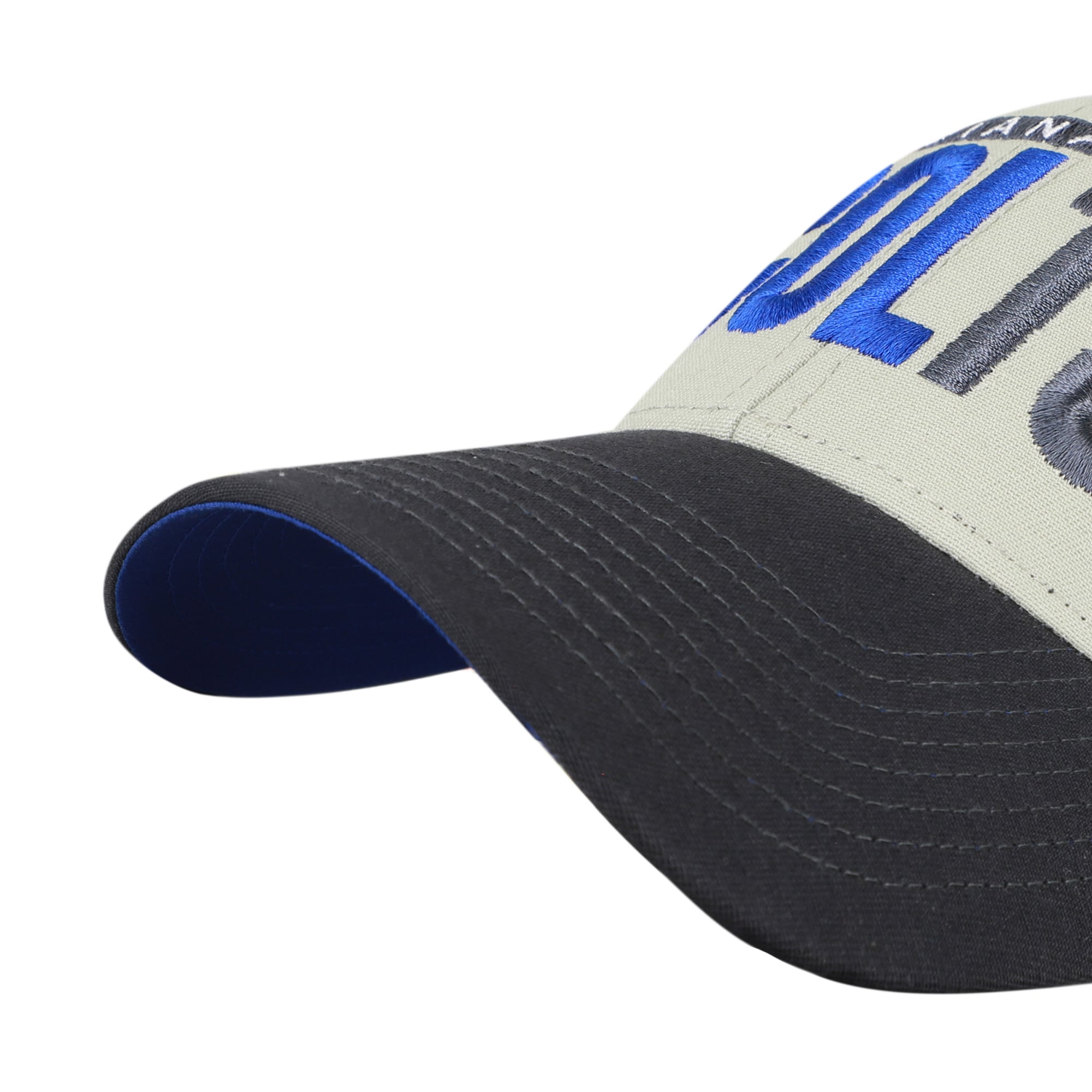 Casquette ajustable pour homme '47 Indianapolis Colts, gris/noir, inscription demi-bloc MVP