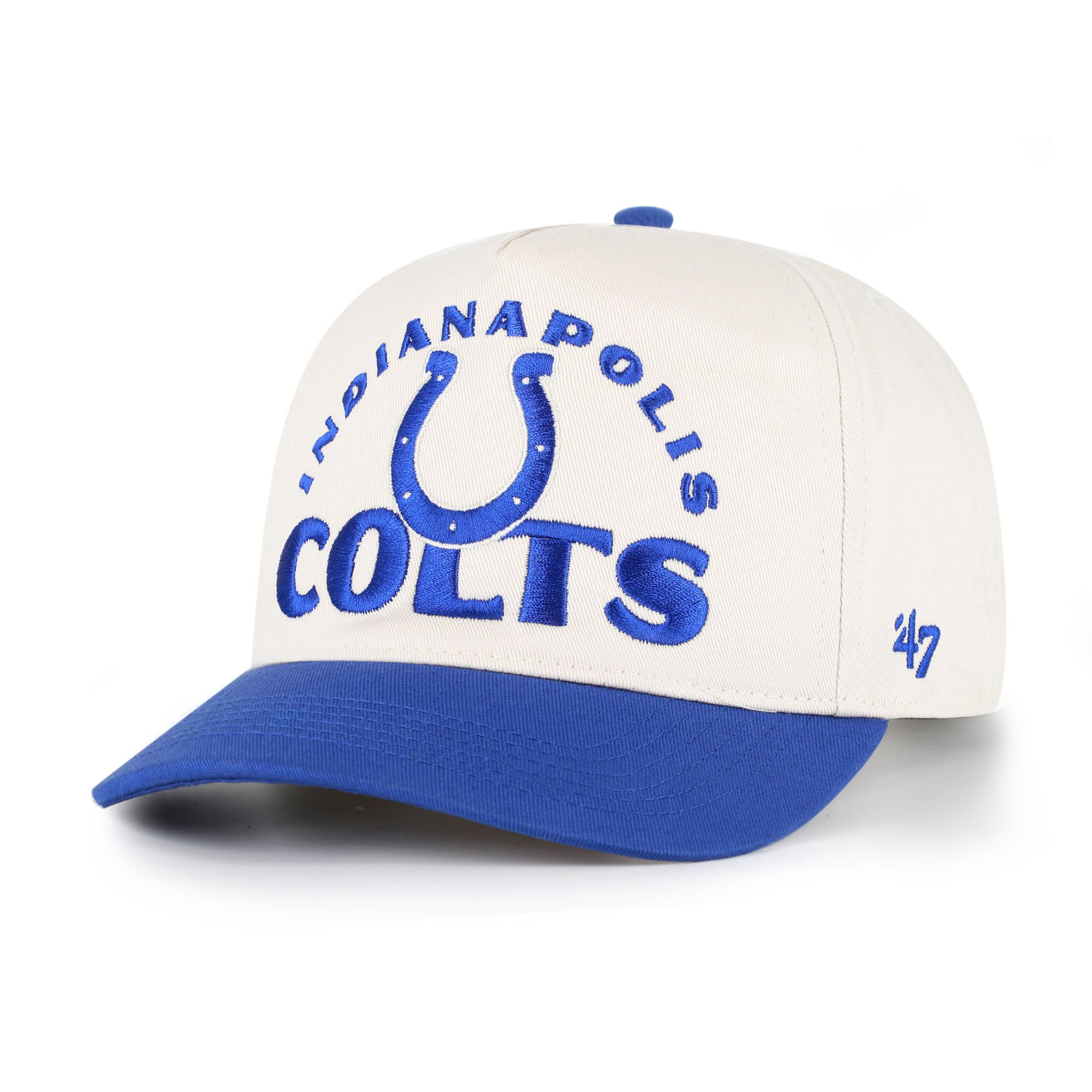 Men's '47 Natural Indianapolis Colts  Arcitext Hitch Adjustable Hat