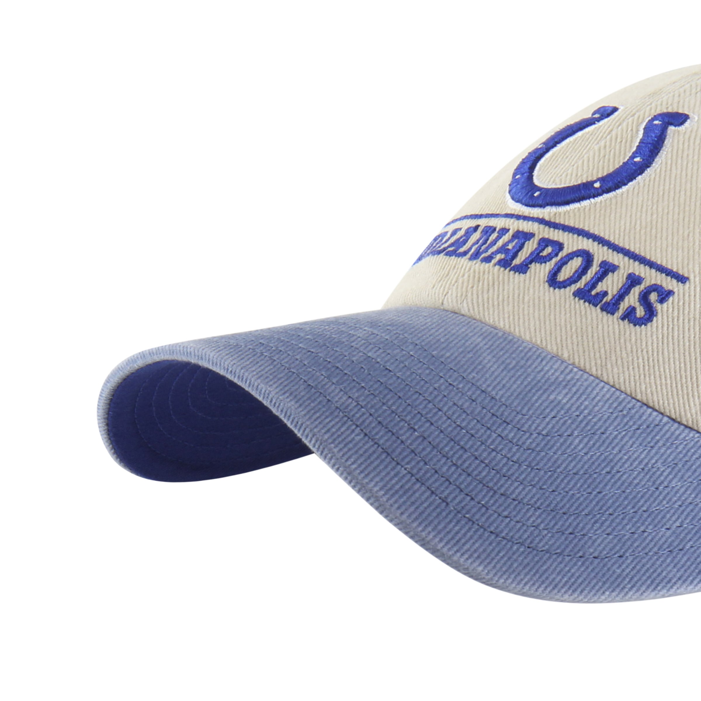 Casquette ajustable pour homme « 47 Natural Indianapolis Colts Logo Line Clean Up »