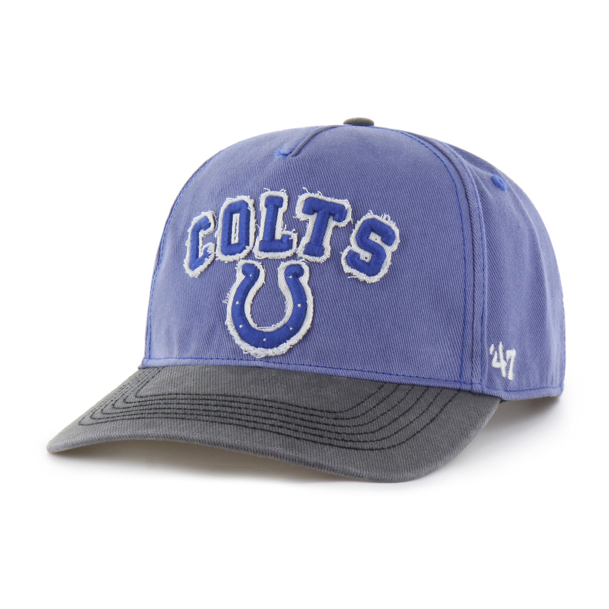 Men's '47 Royal Indianapolis Colts Calderwood Well Worn Hitch Adjustable Hat