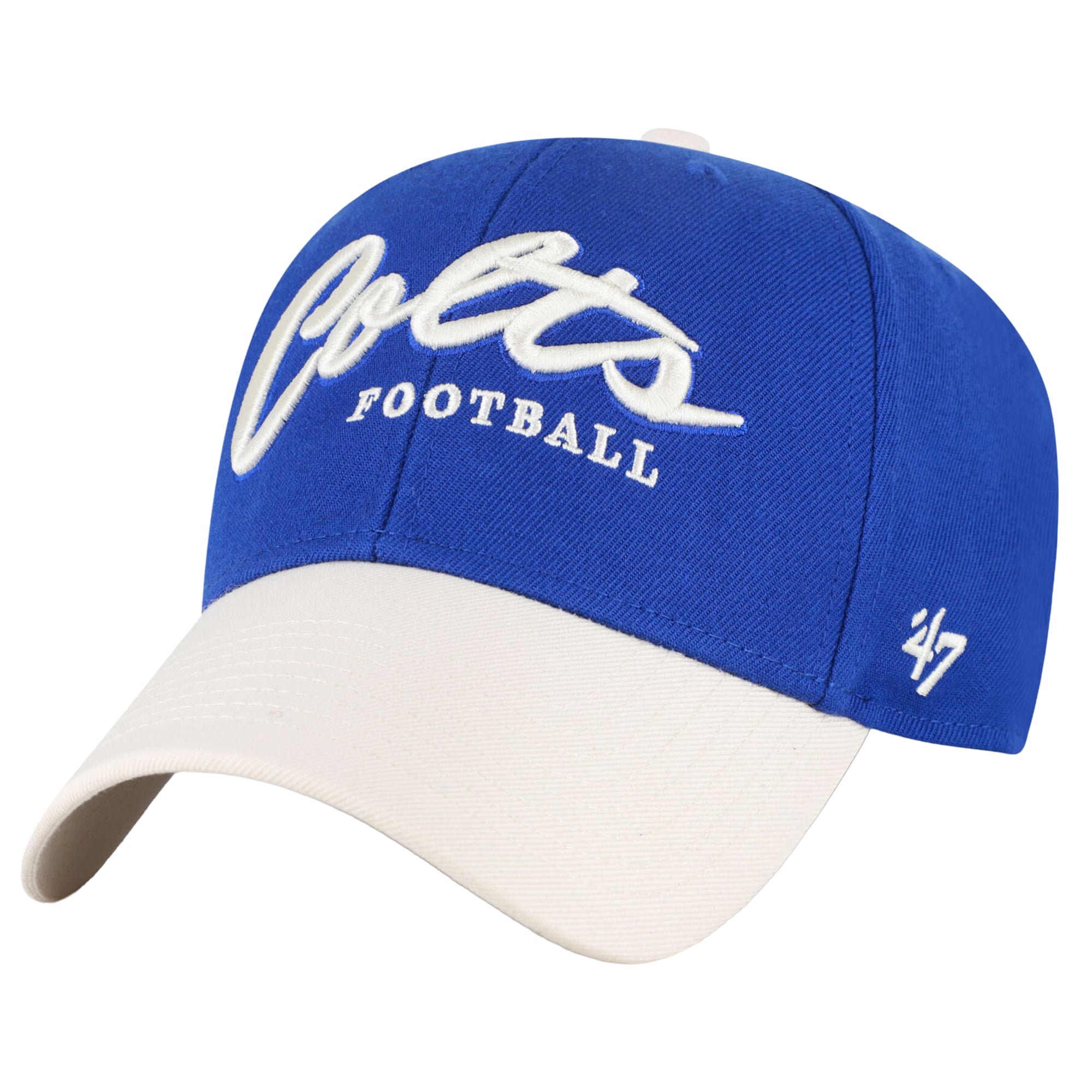 Casquette ajustable rétro MVP des Colts d'Indianapolis '47 Royal pour homme