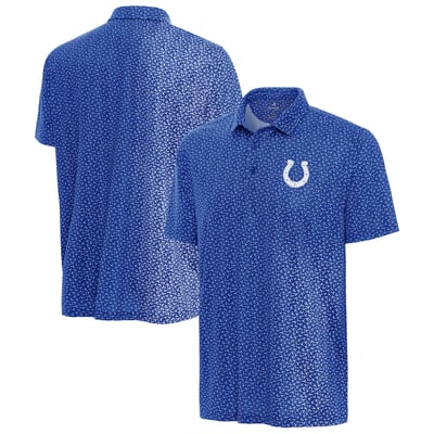 Indianapolis Colts Antigua Vigorous Polo - Royal