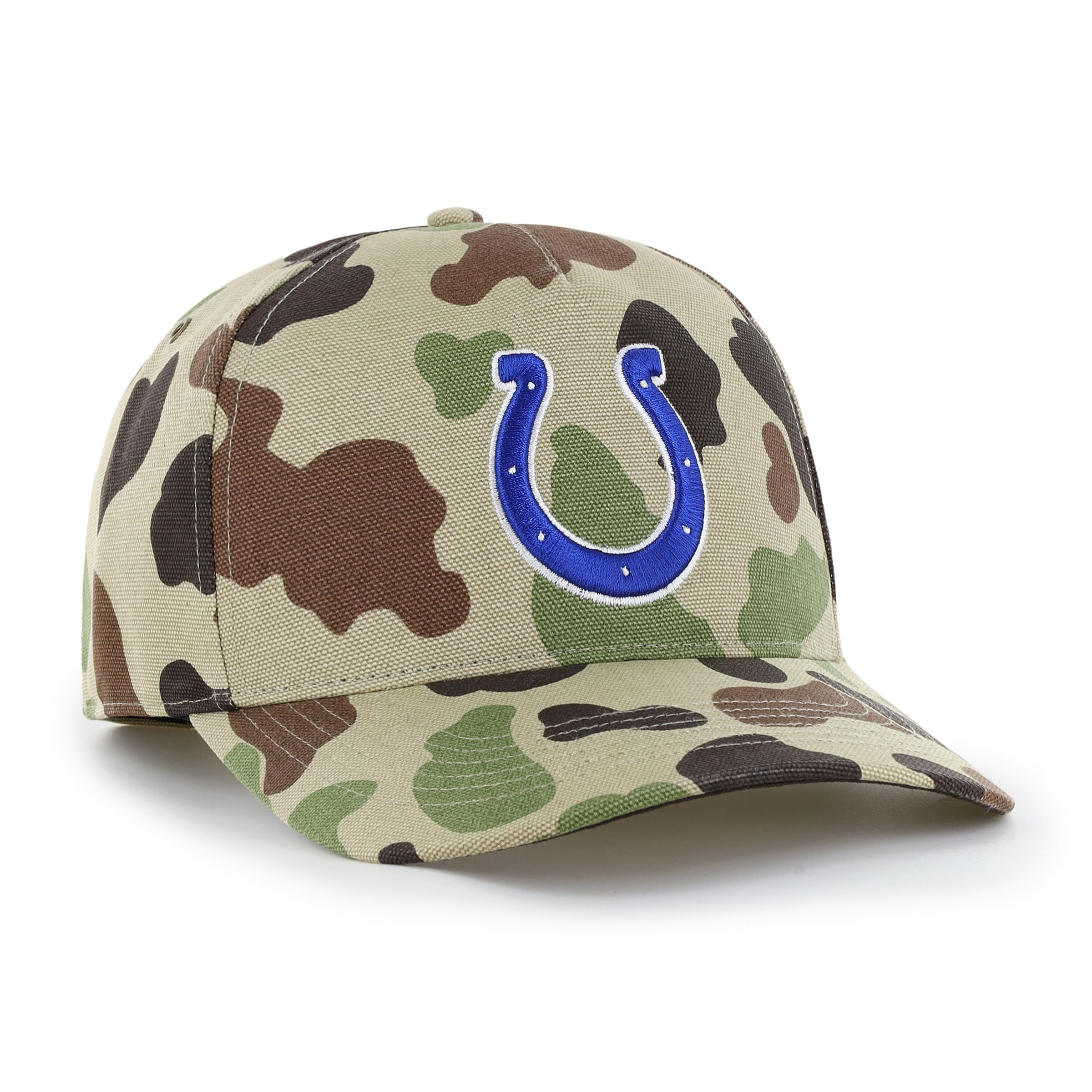 Casquette ajustable Carhartt x '47 Duck Camo Indianapolis Colts Hitch pour homme