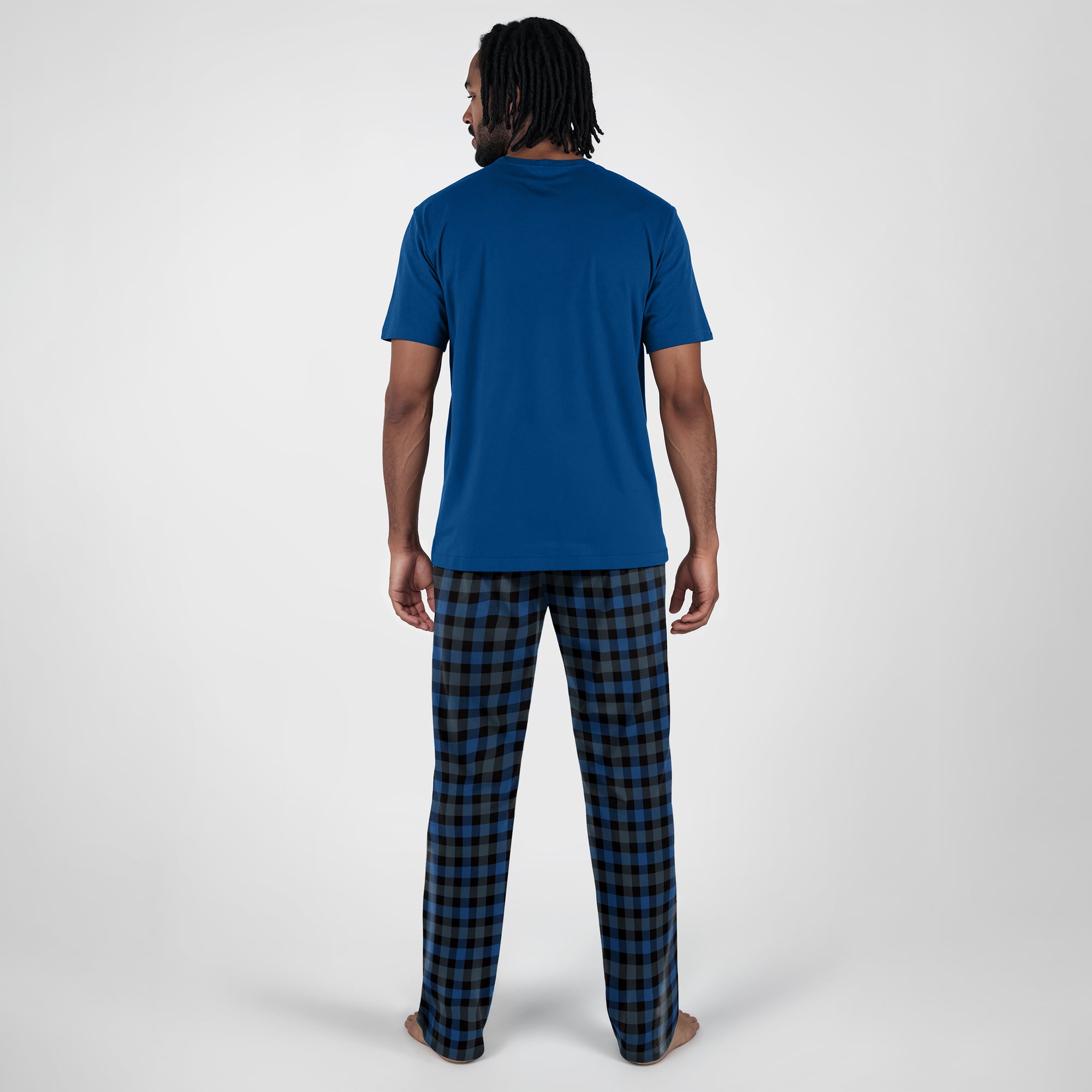 Men's Concepts Sport Blue Indianapolis Colts Highland Sleep Set