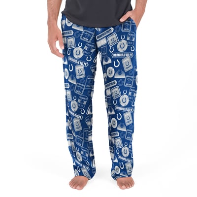 Indianapolis Colts Concepts Sport Grady Sleep Pants - Royal
