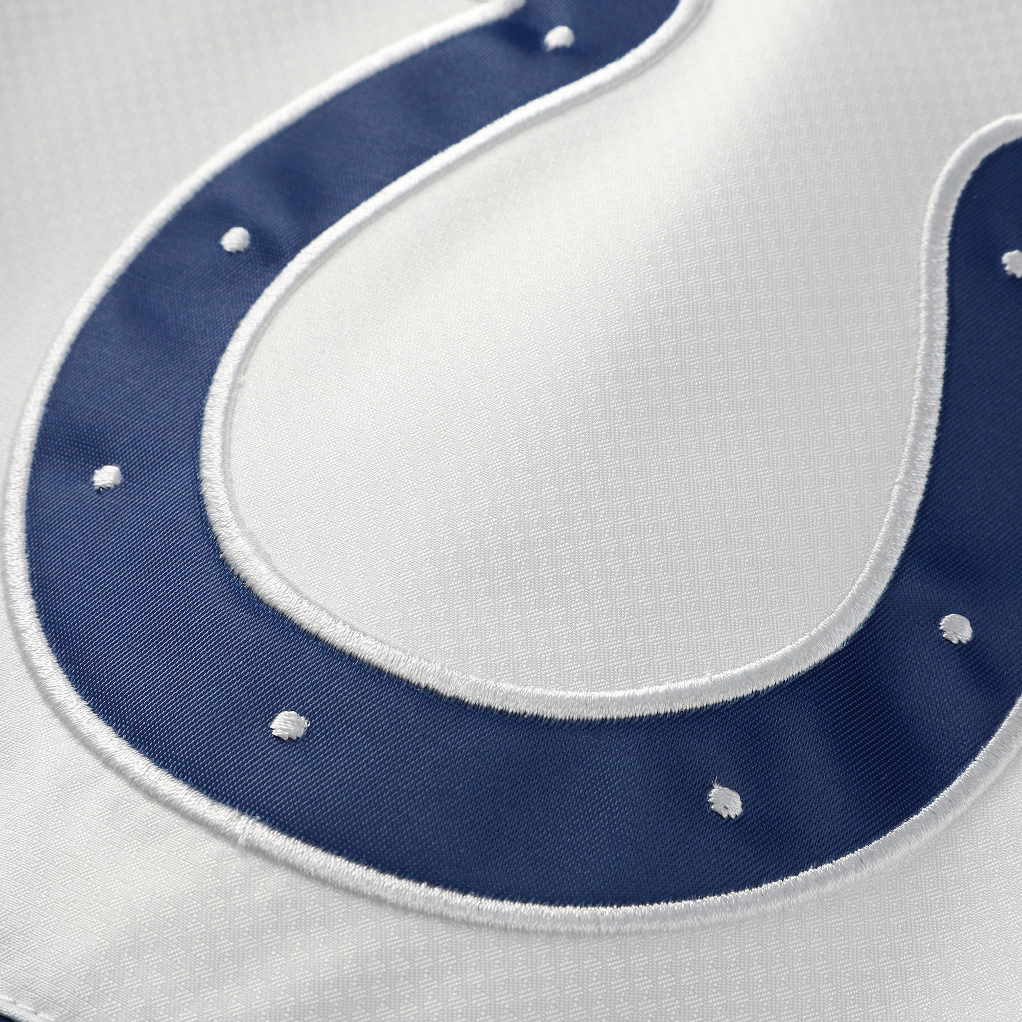 Men's Mitchell & Ness Royal Indianapolis Colts Head Coach Anorak Quarter-Zip Windbreaker Jacket