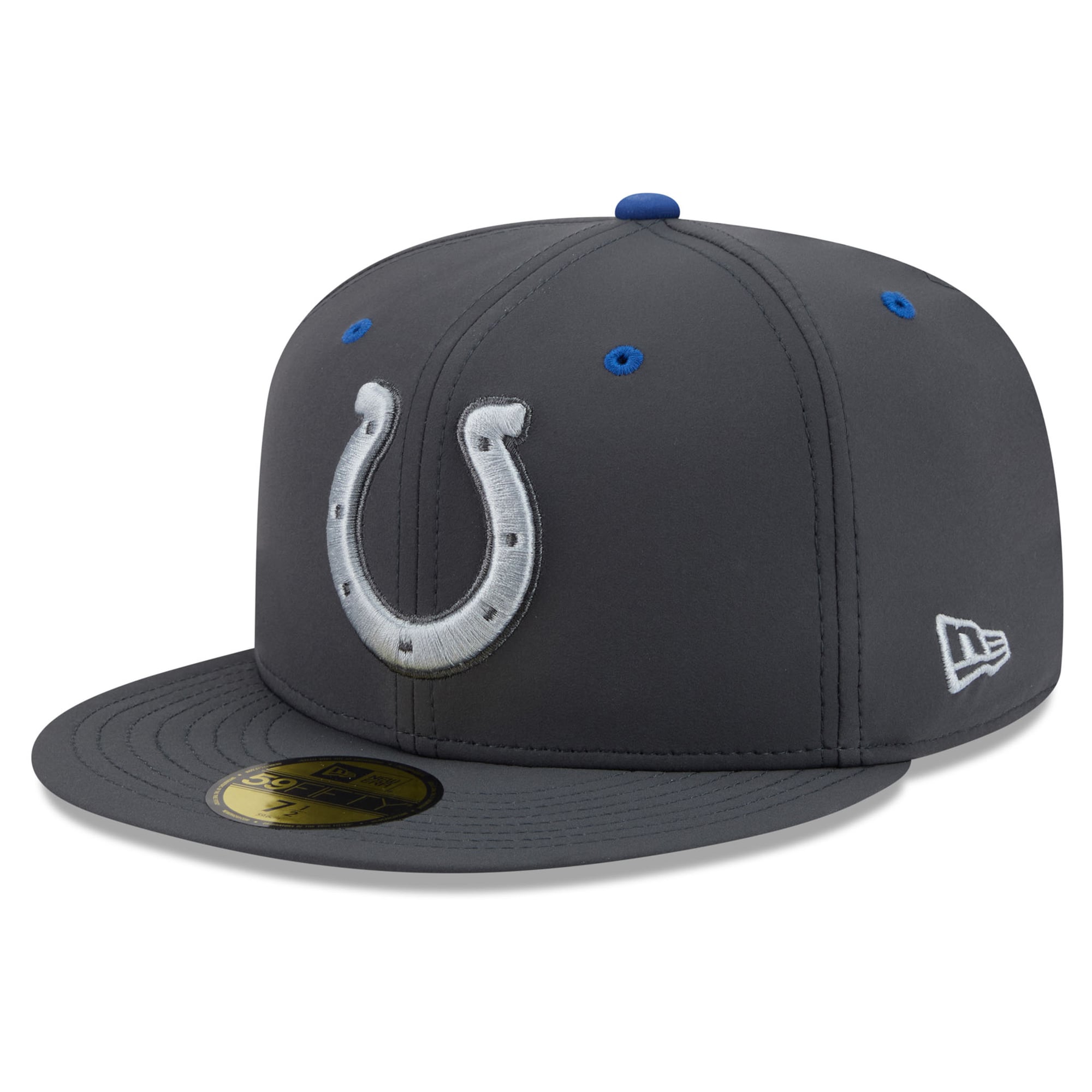 Men's New Era Anthracite Indianapolis Colts 2026 Rivalries Collection 59FIFTY Fitted Hat