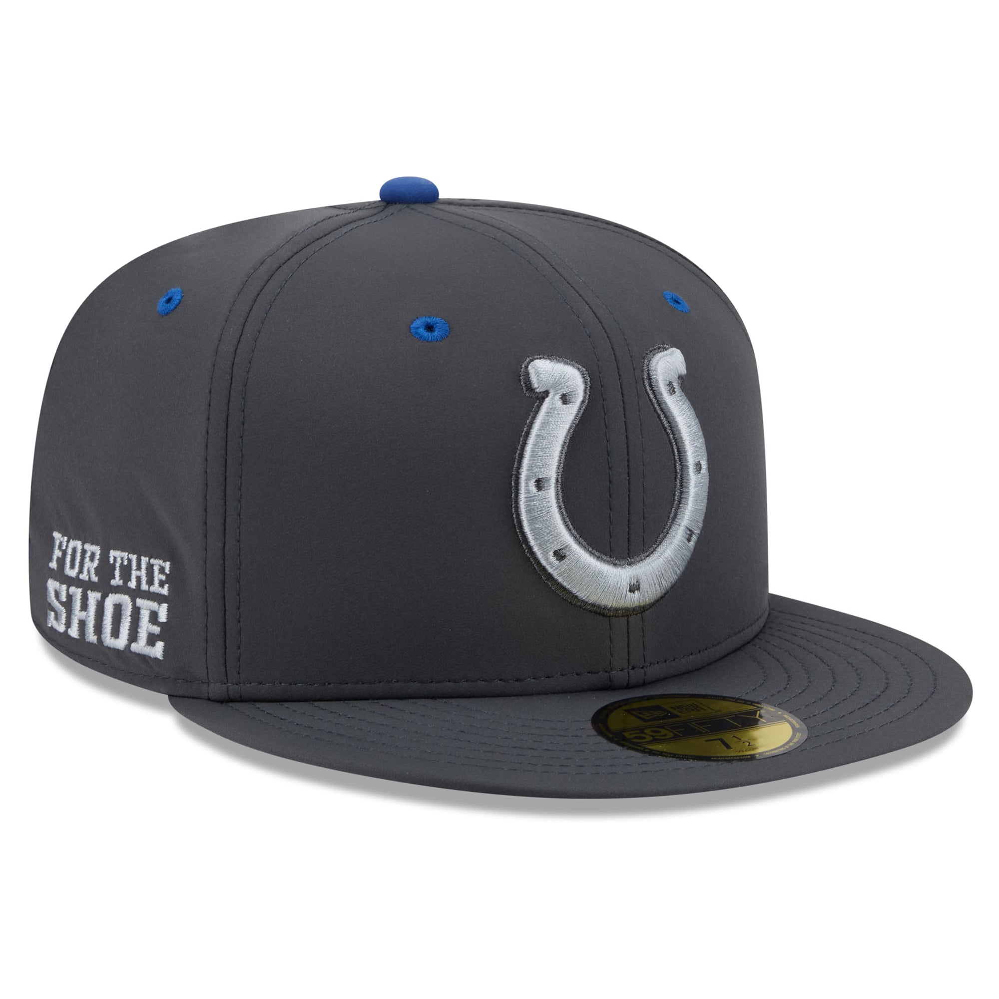Men's New Era Anthracite Indianapolis Colts 2026 Rivalries Collection 59FIFTY Fitted Hat