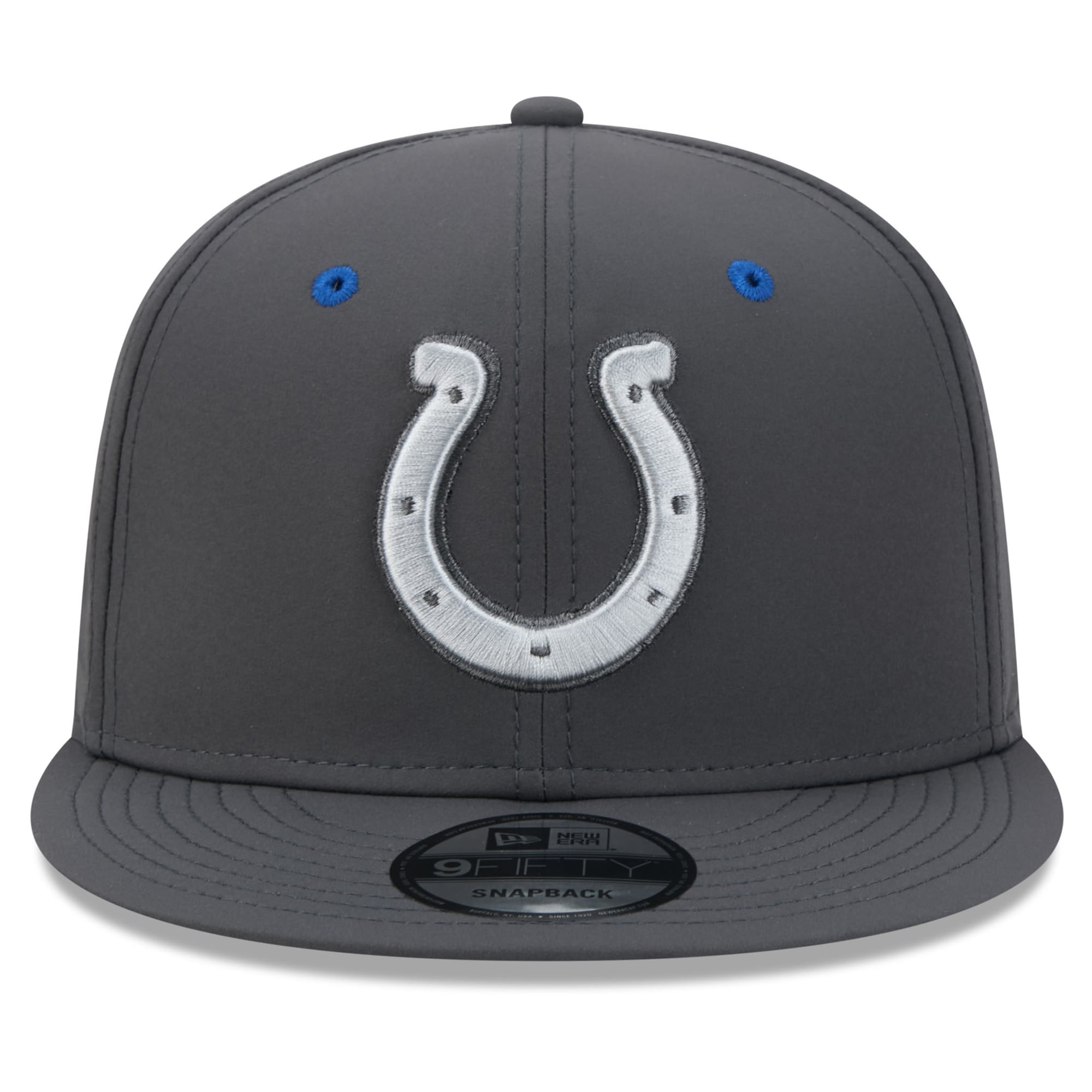Men's New Era Anthracite Indianapolis Colts 2026 Rivalries Collection 9FIFTY Snapback Hat