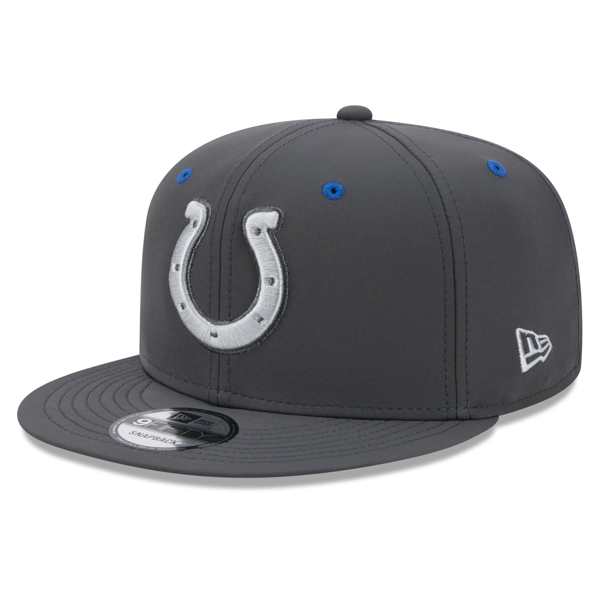 Men's New Era Anthracite Indianapolis Colts 2026 Rivalries Collection 9FIFTY Snapback Hat