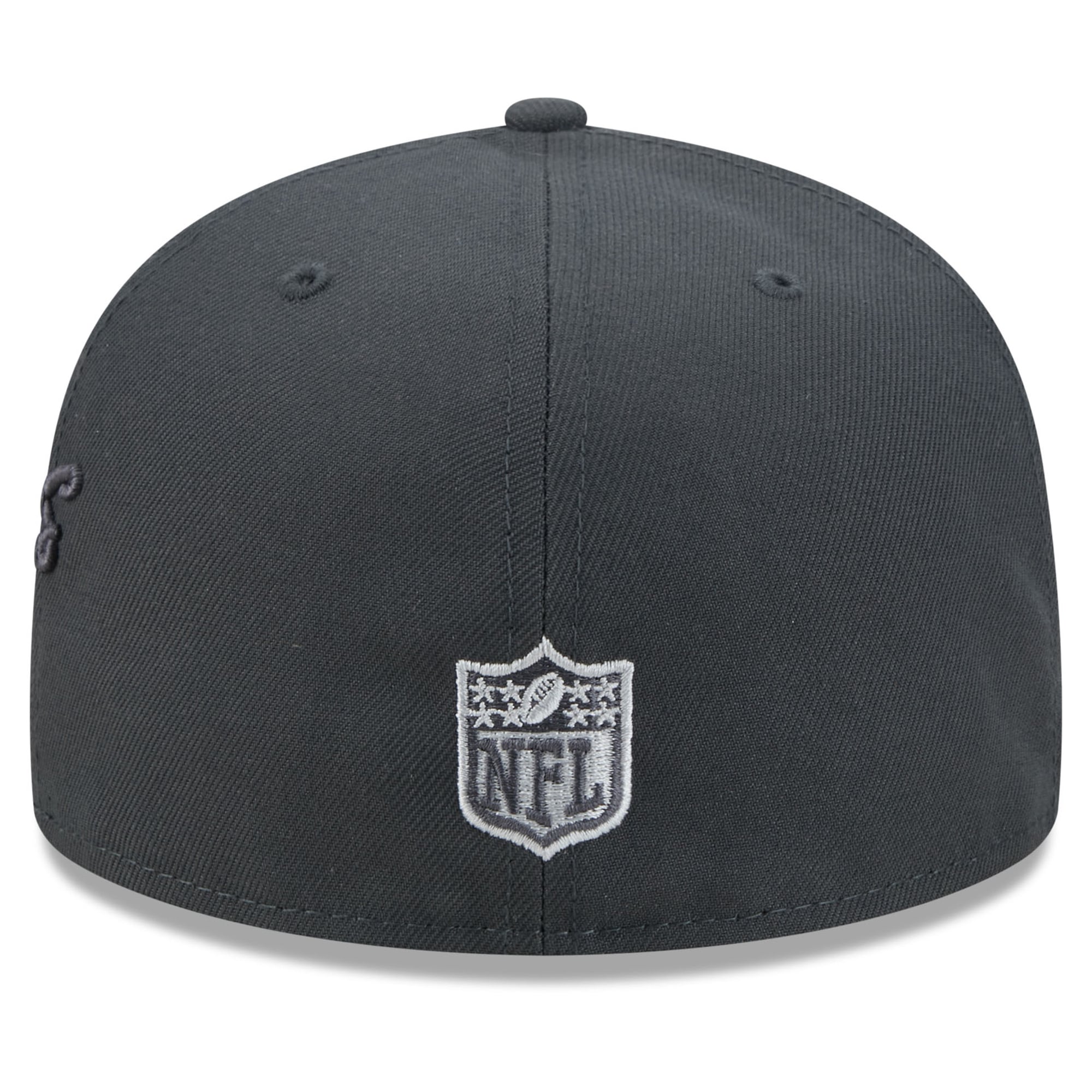 Men's New Era Anthracite Indianapolis Colts 2026 Rivalries Collection Fan Pack Side Script 59FIFTY Fitted Hat
