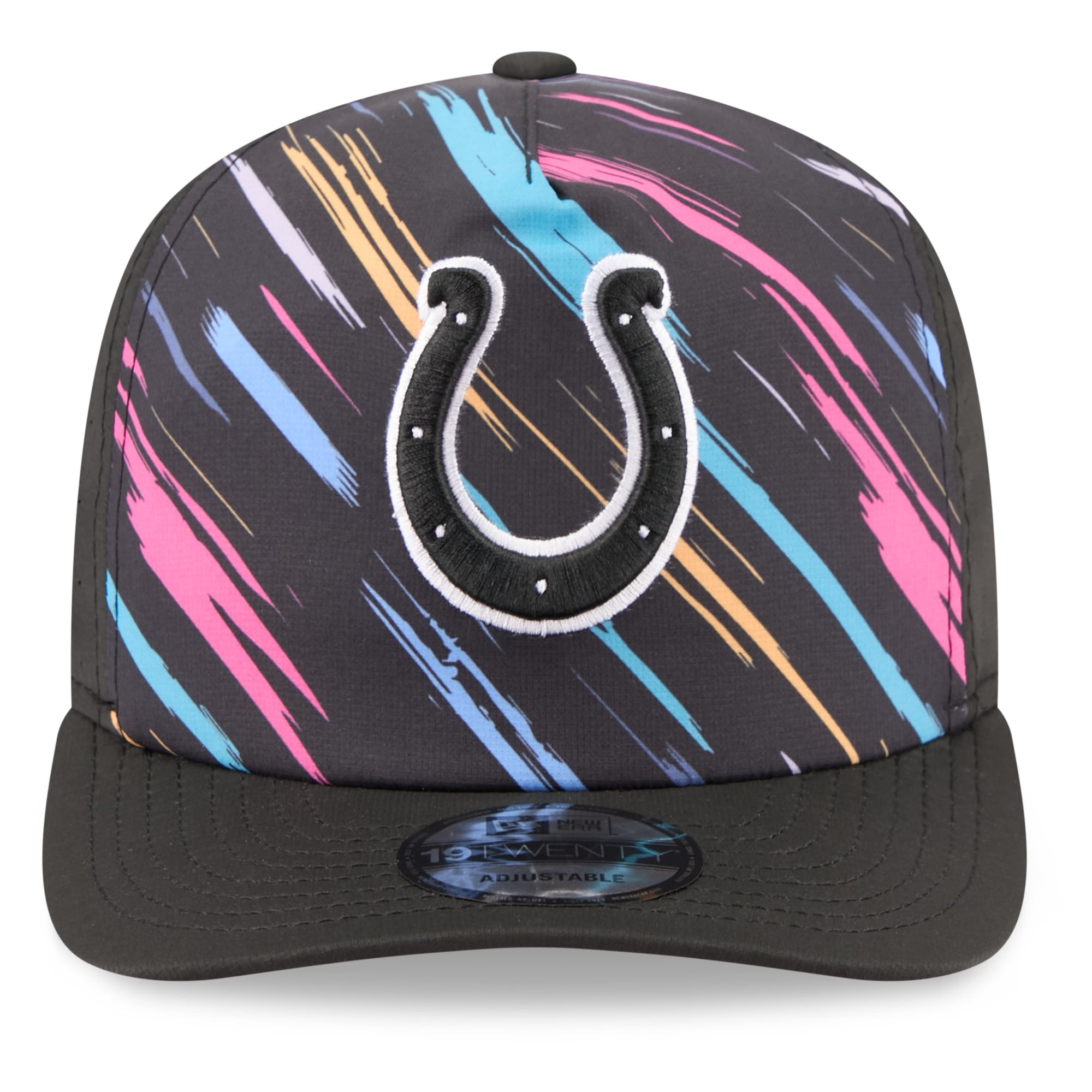 Men's New Era Black Indianapolis Colts 2026 NFL Crucial Catch 19TWENTY Adjustable Hat