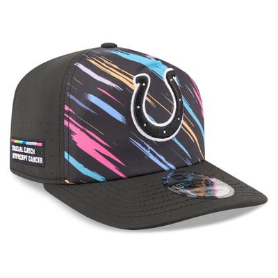 Indianapolis Colts New Era 2026 NFL Crucial Catch 19TWENTY Adjustable Hat - Black