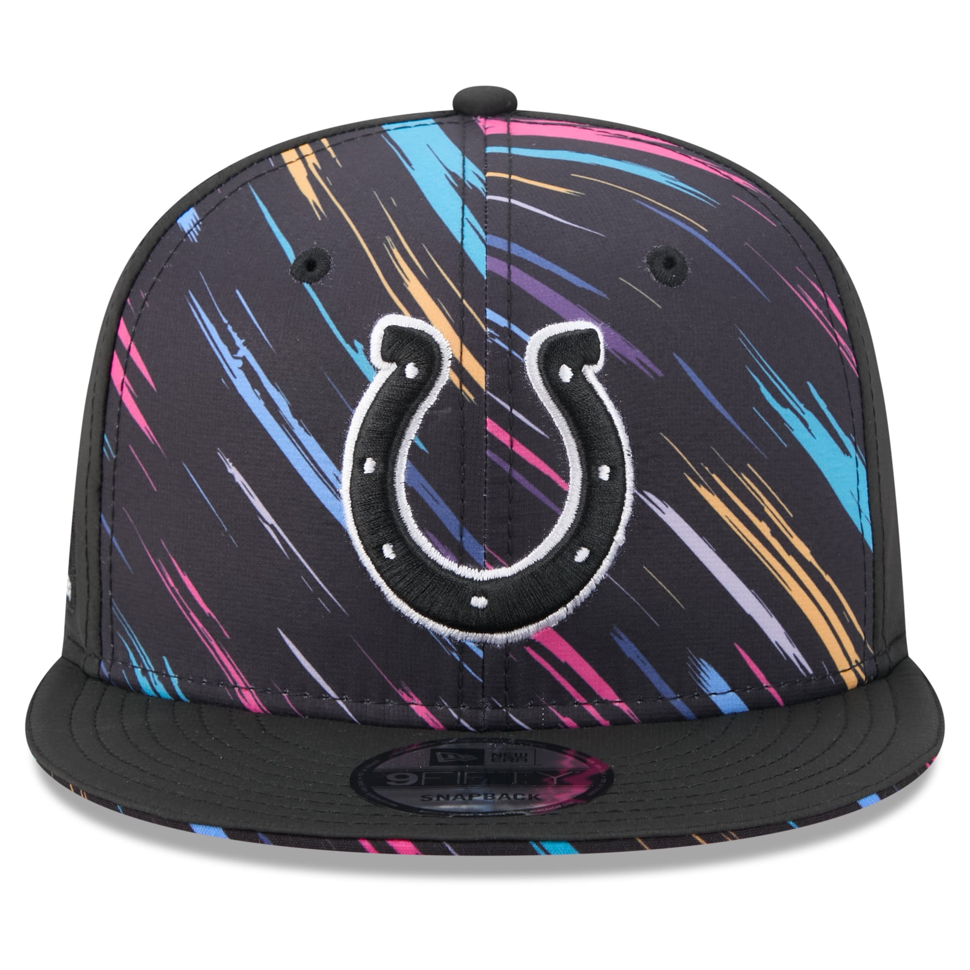 Men's New Era Black Indianapolis Colts 2026 NFL Crucial Catch 9FIFTY Snapback Hat