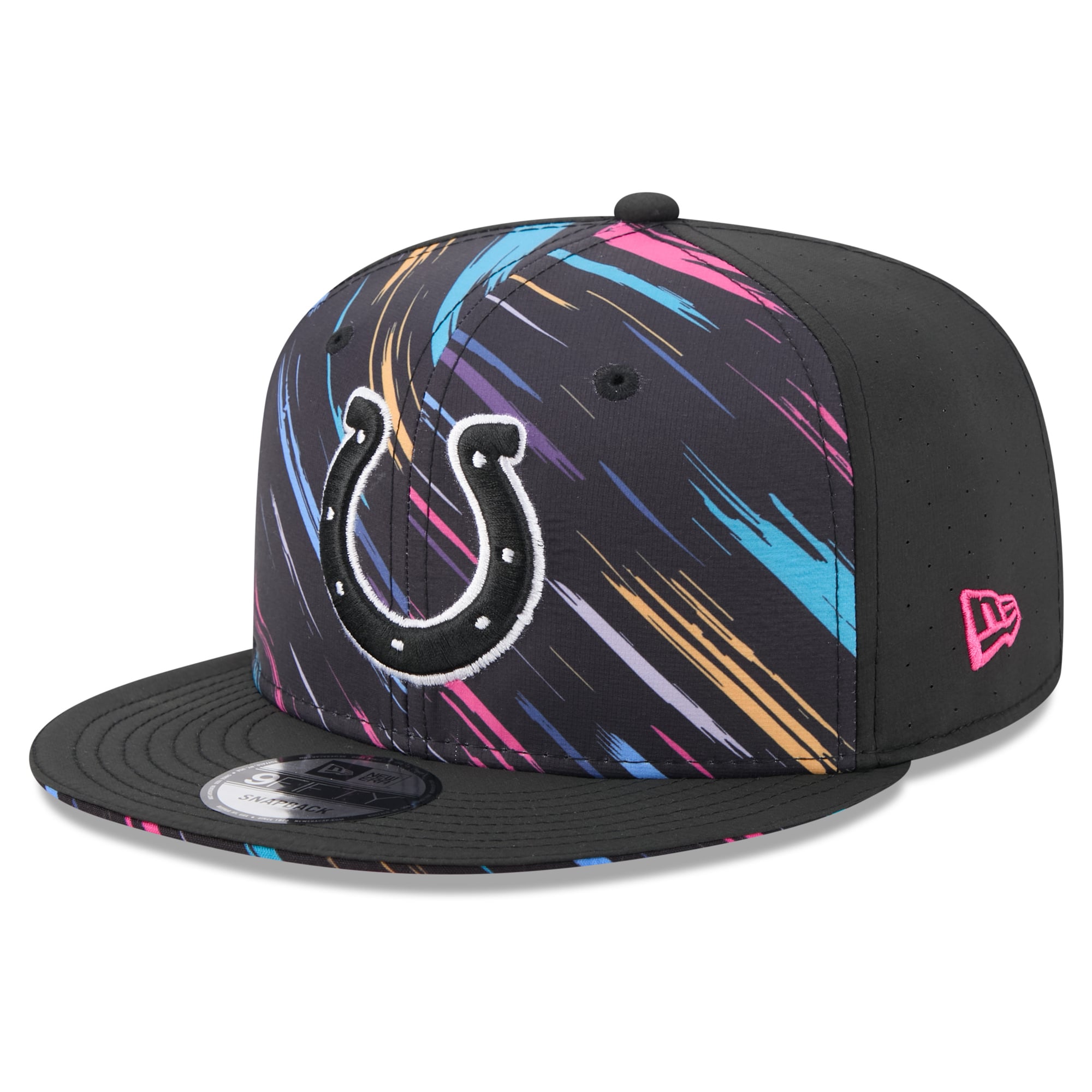 Men's New Era Black Indianapolis Colts 2026 NFL Crucial Catch 9FIFTY Snapback Hat
