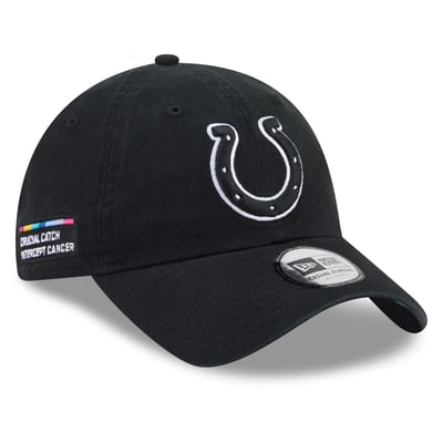 Indianapolis Colts New Era 2026 NFL Crucial Catch Casual Classic Adjustable Hat - Black
