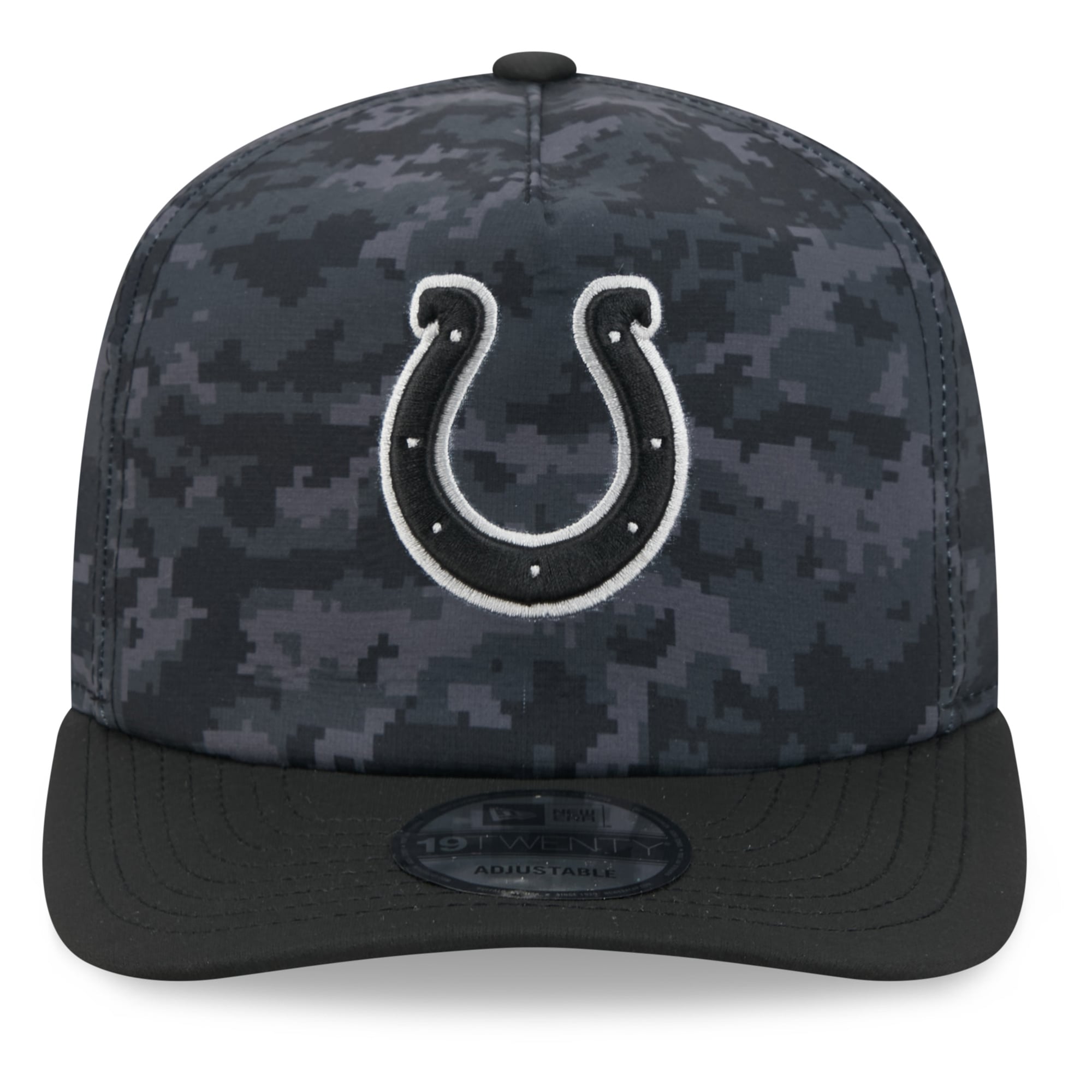 Men's New Era Black Indianapolis Colts 2026 Salute To Service 19TWENTY Adjustable Hat