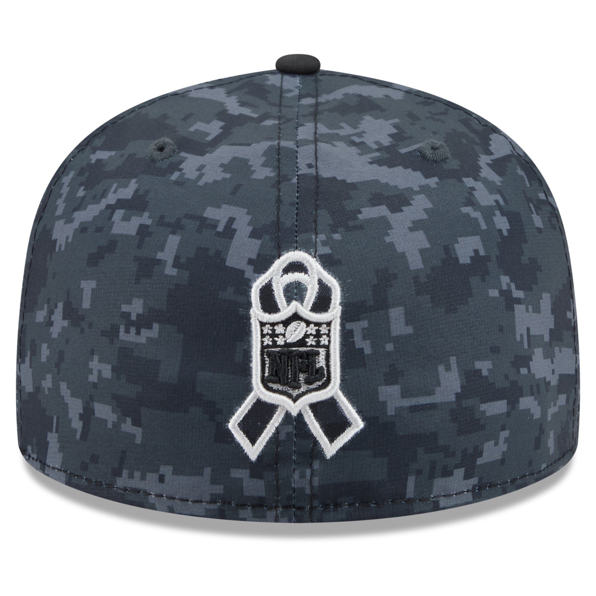 Casquette ajustée New Era noire pour homme Indianapolis Colts 2026 Salute To Service 59FIFTY