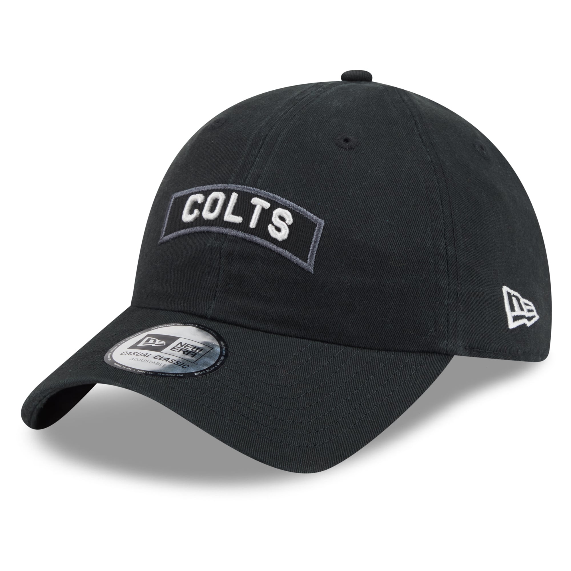 Men's New Era Black Indianapolis Colts 2026 Salute To Service Casual Classic Adjustable Hat