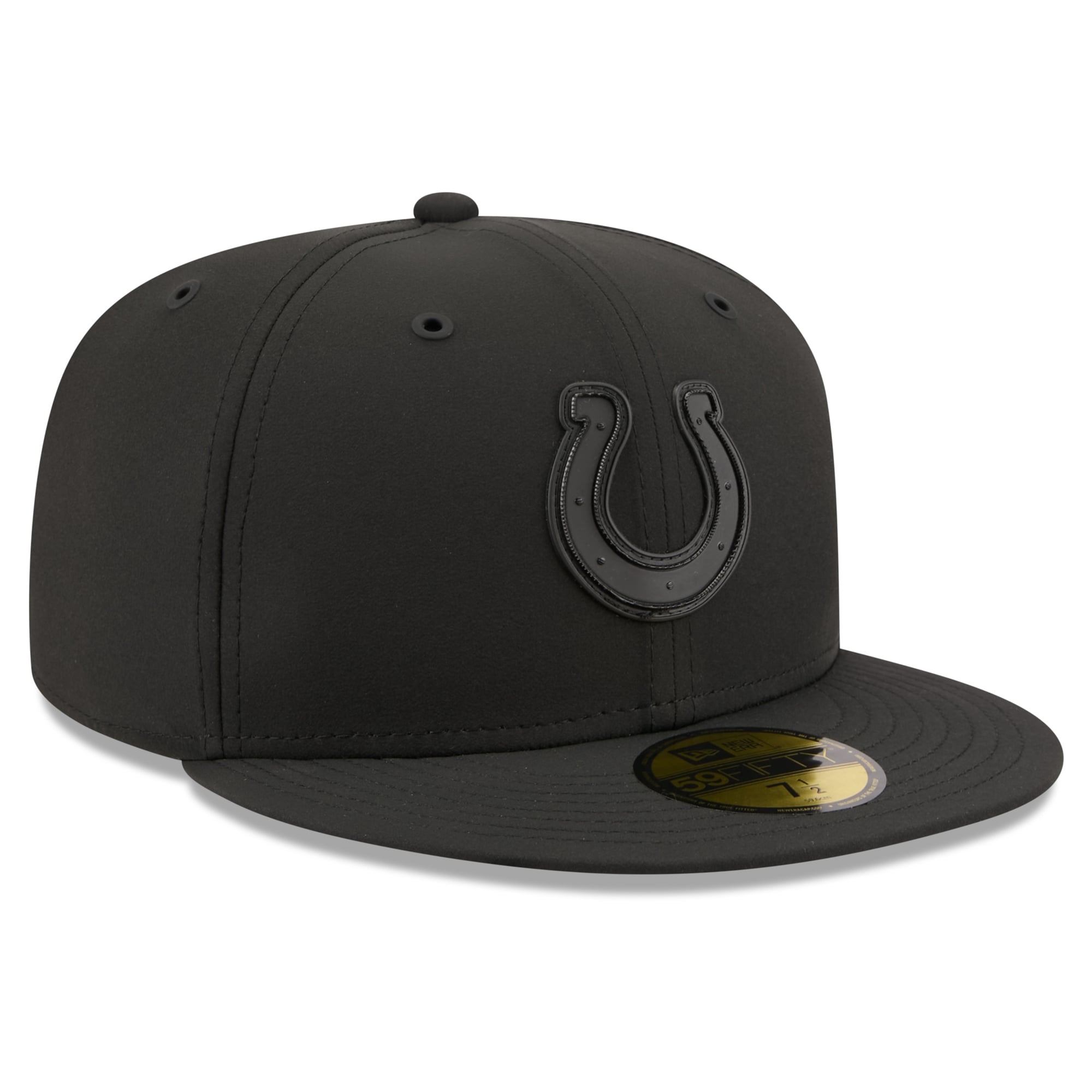 Men's New Era Black Indianapolis Colts 2026 Sideline 59FIFTY Fitted Hat