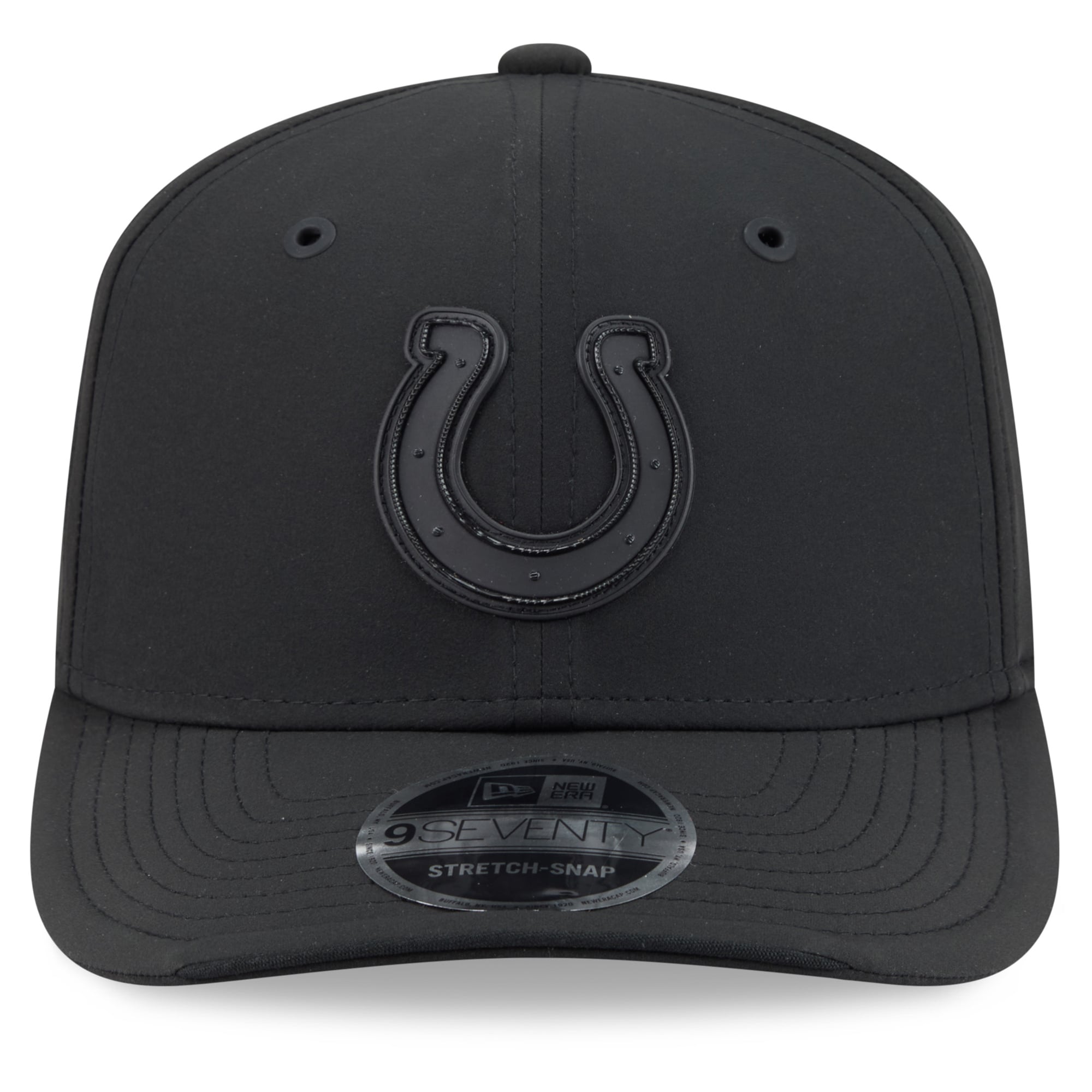 Men's New Era Black Indianapolis Colts 2026 Sideline 9SEVENTY Adjustable Hat