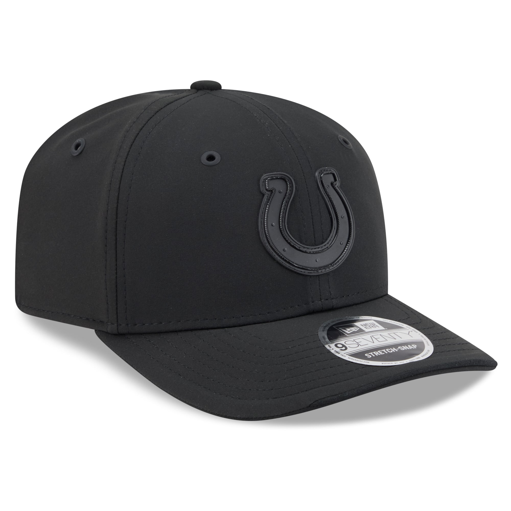 Men's New Era Black Indianapolis Colts 2026 Sideline 9SEVENTY Adjustable Hat