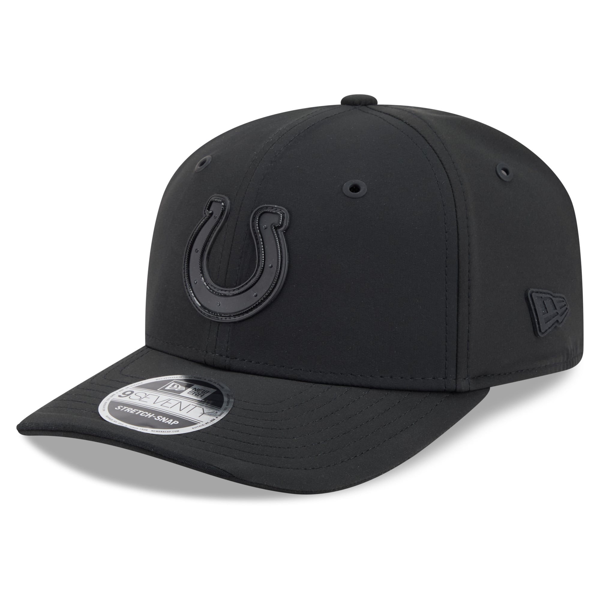 Men's New Era Black Indianapolis Colts 2026 Sideline 9SEVENTY Adjustable Hat