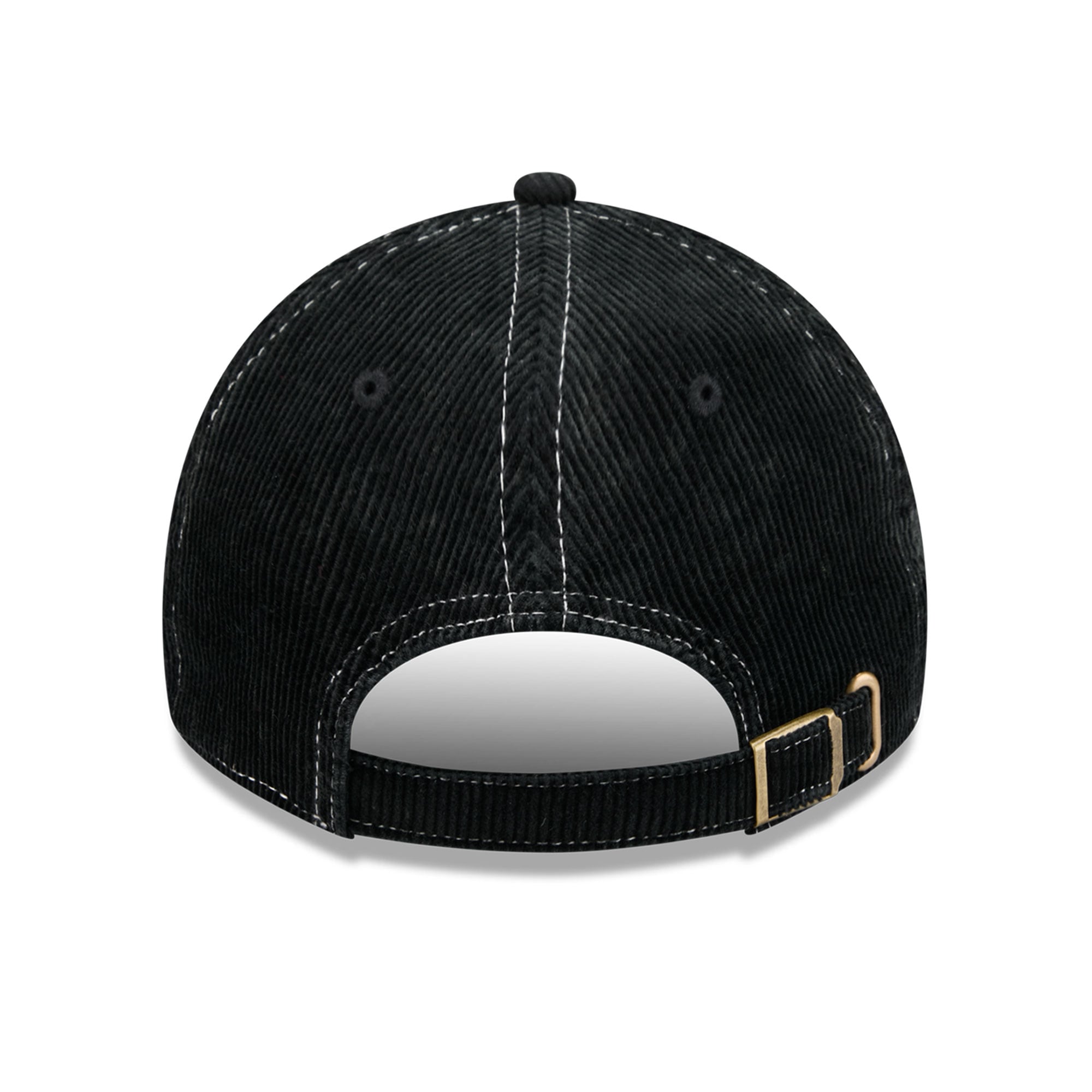 Casquette New Era noire pour homme, modèle Indianapolis Colts, en velours côtelé, style classique décontracté et ajustable