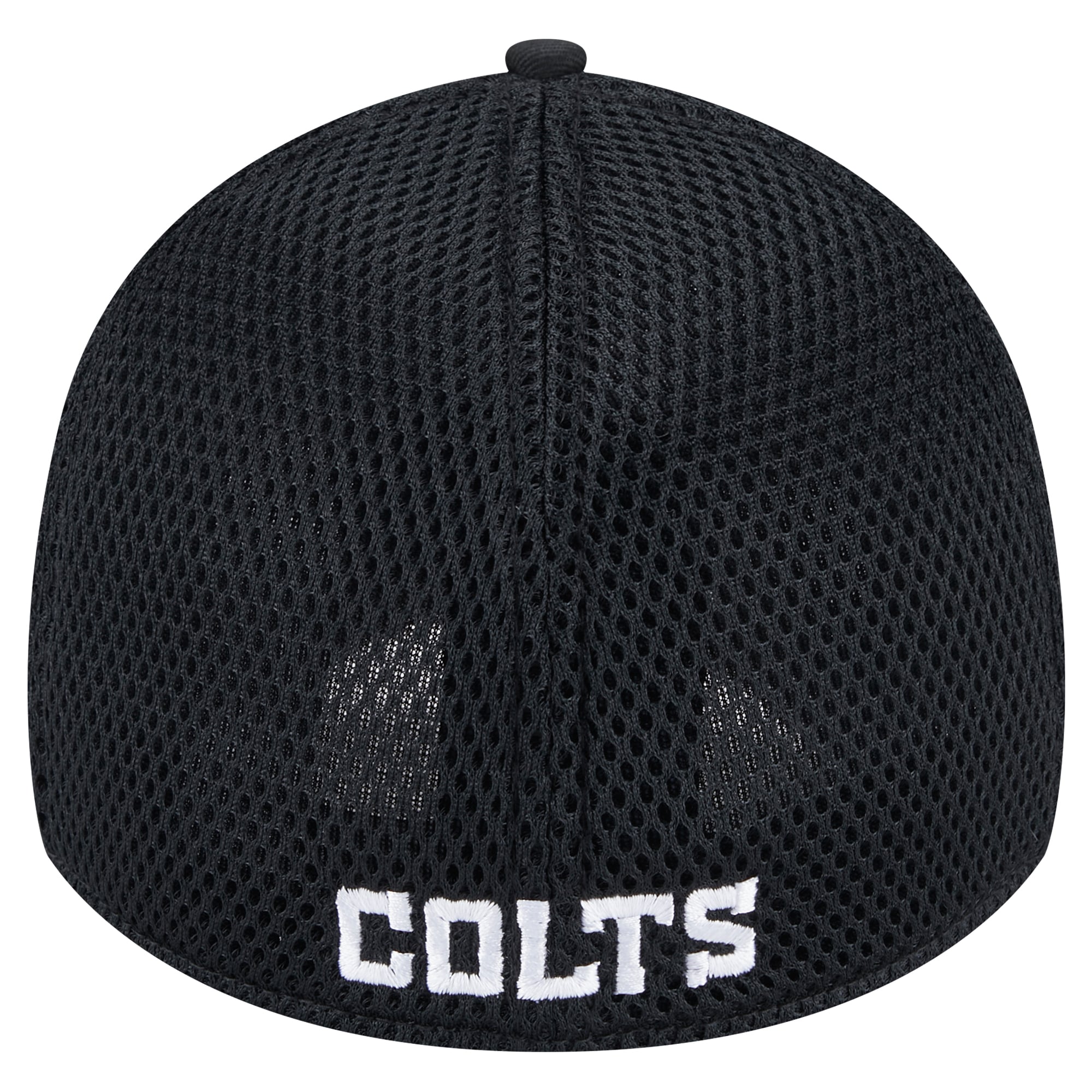 Men's New Era Black Indianapolis Colts Main Neo 39THIRTY Flex Hat