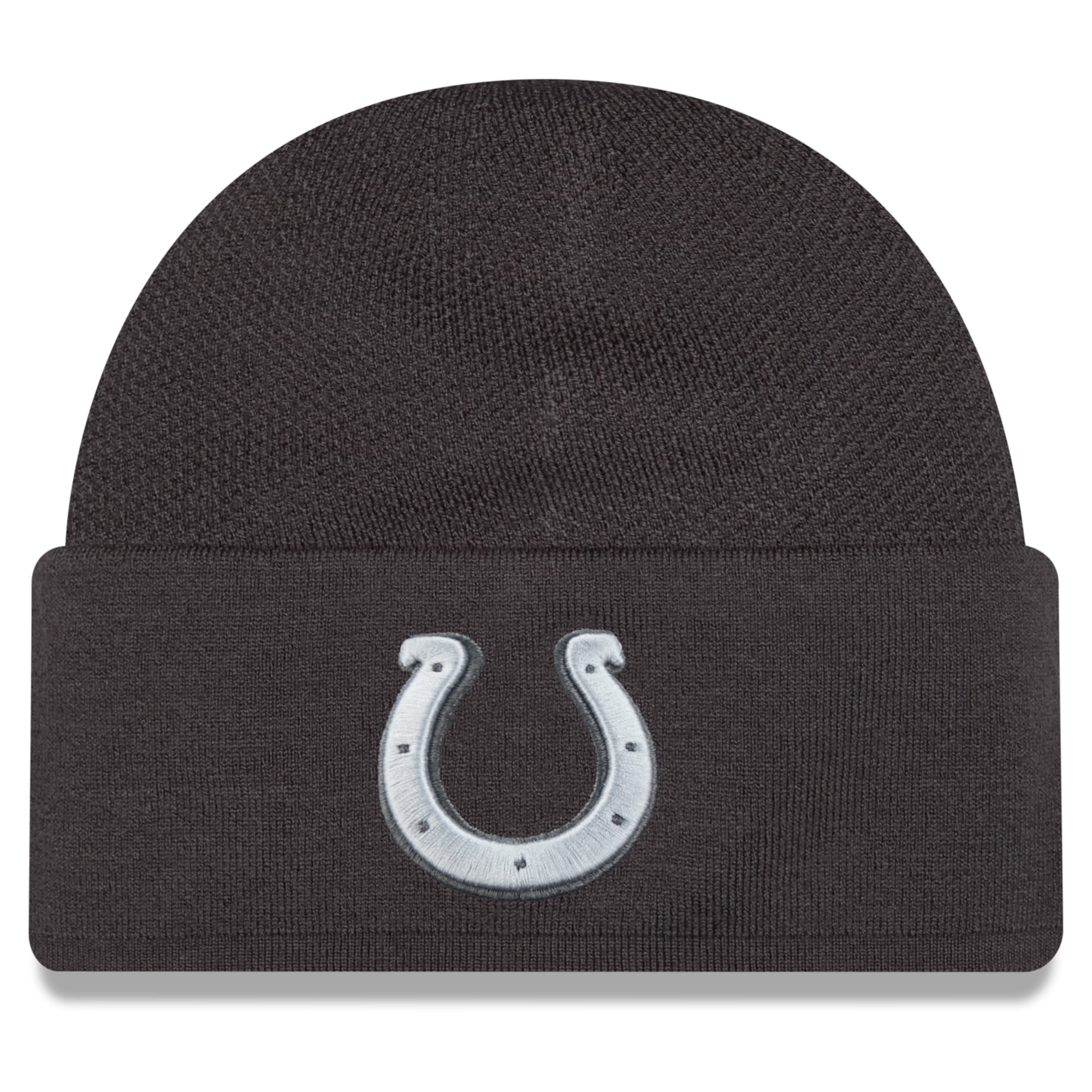Men's New Era Charcoal Indianapolis Colts 2026 Rivalries Collection Sport Knit Hat