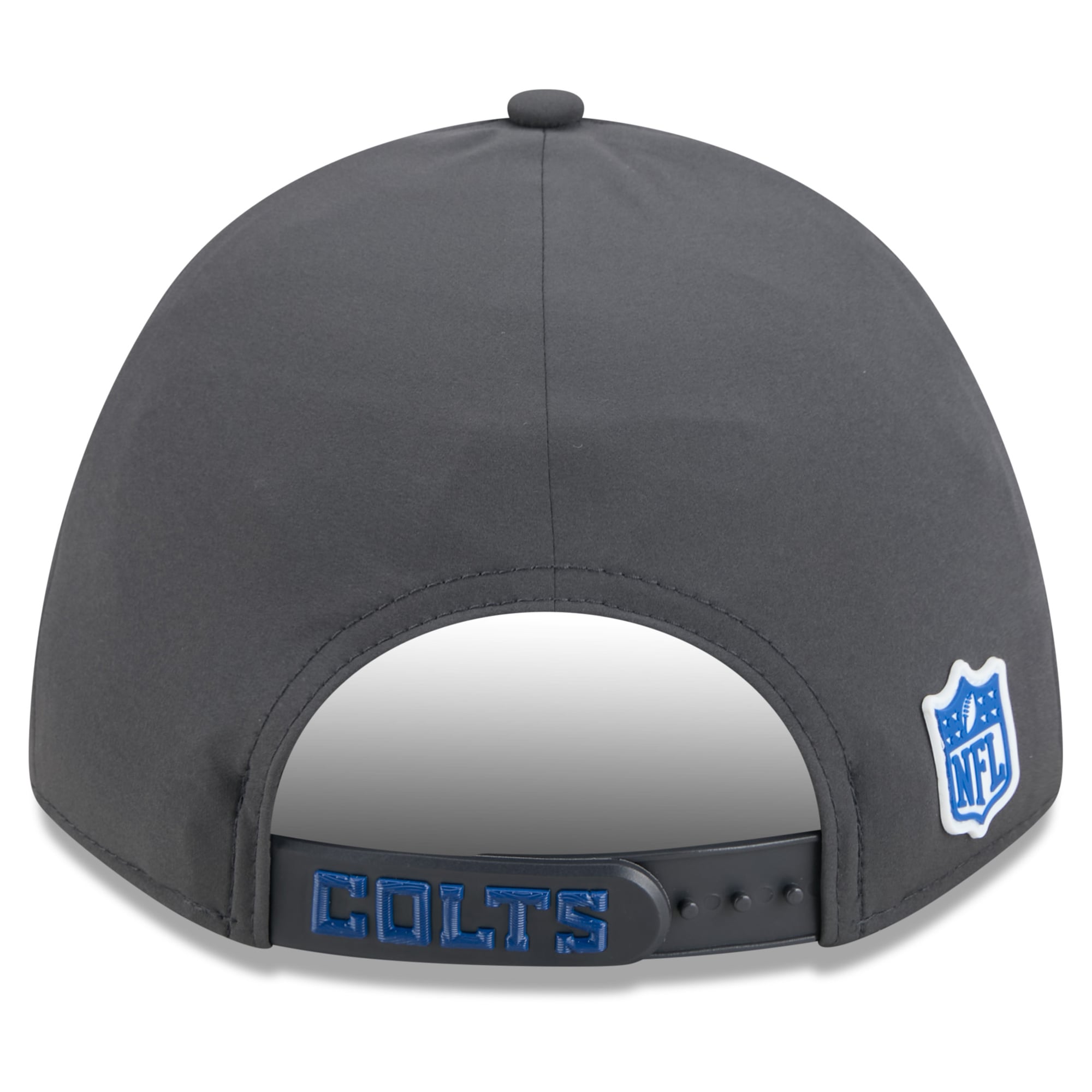 Casquette ajustable New Era 9FORTY M-Crown pour homme, couleur anthracite, Indianapolis Colts 2026, idéale pour les temps froids.