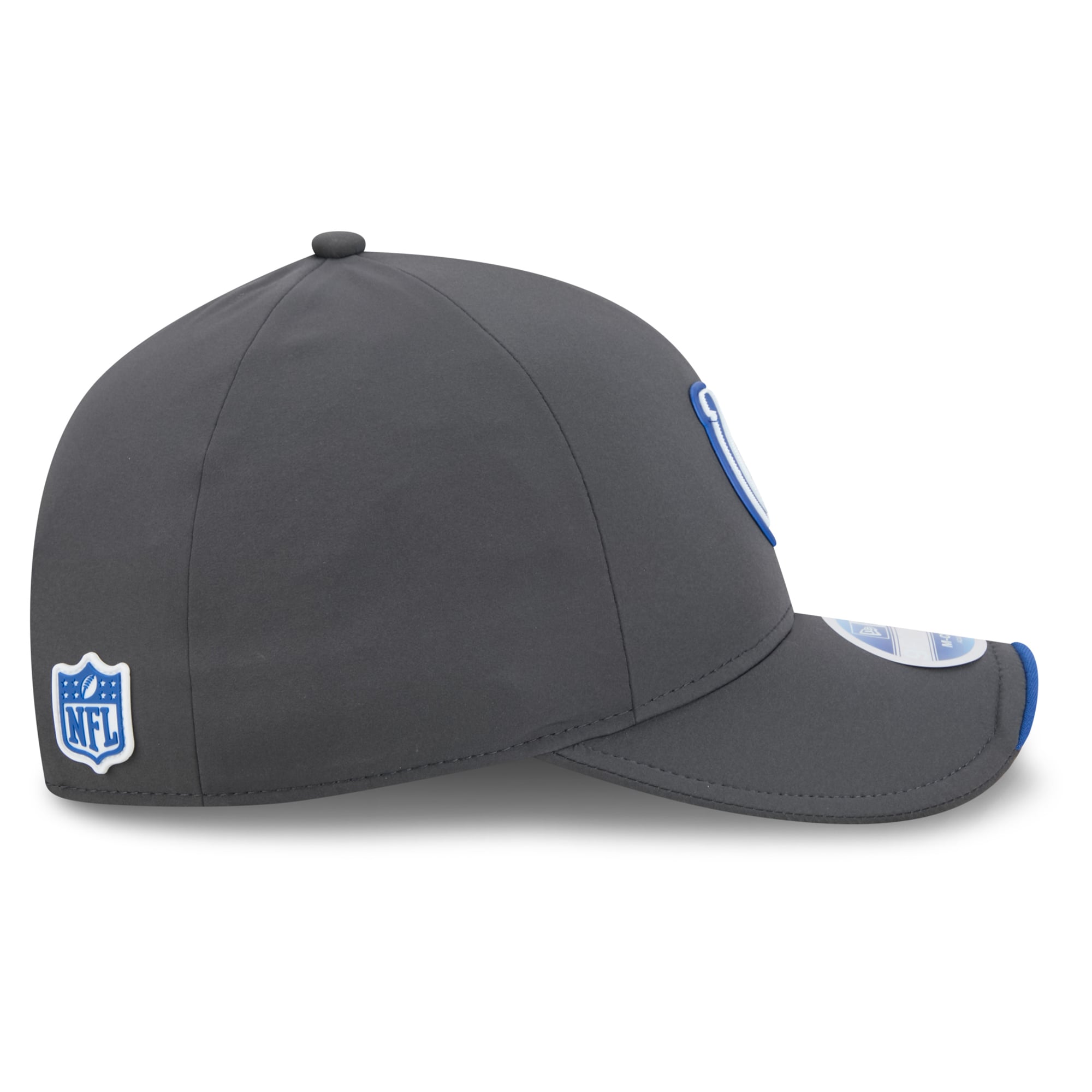 Casquette ajustable New Era 9FORTY M-Crown pour homme, couleur anthracite, Indianapolis Colts 2026, idéale pour les temps froids.