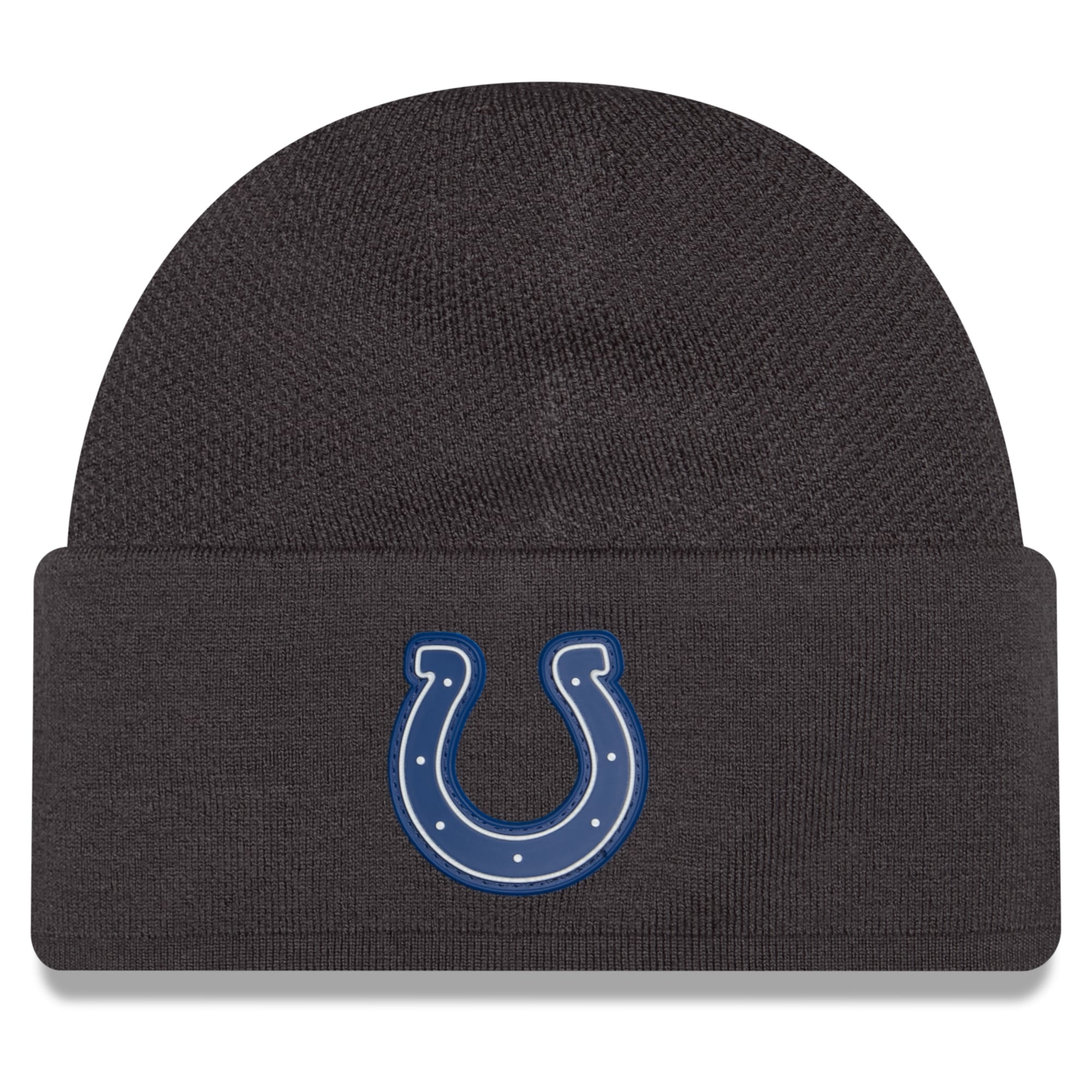 Men's New Era Charcoal Indianapolis Colts 2026 Sideline Cold Weather  Skully Knit Hat