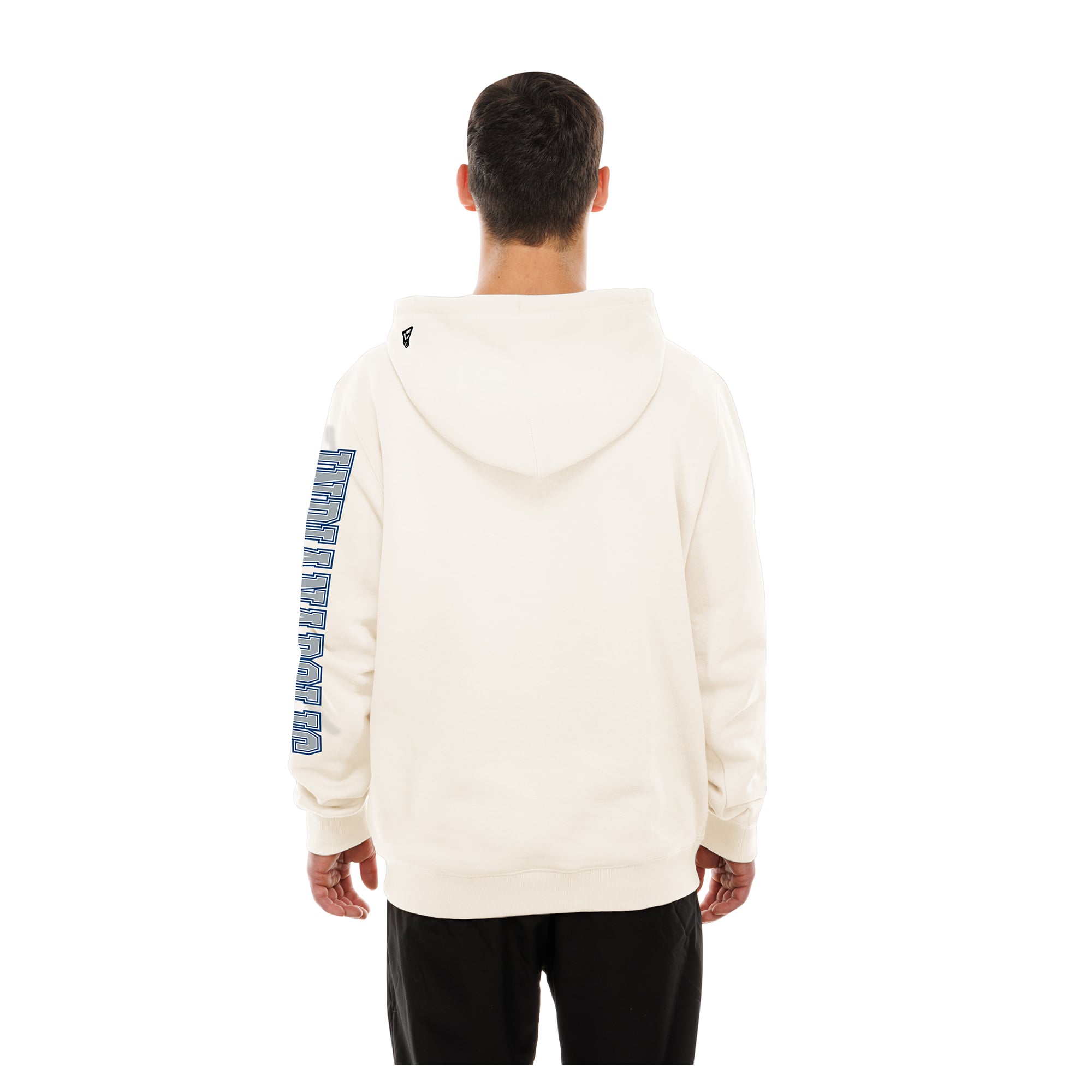 Sweat à capuche New Era crème pour homme, Indianapolis Colts Dune Dust