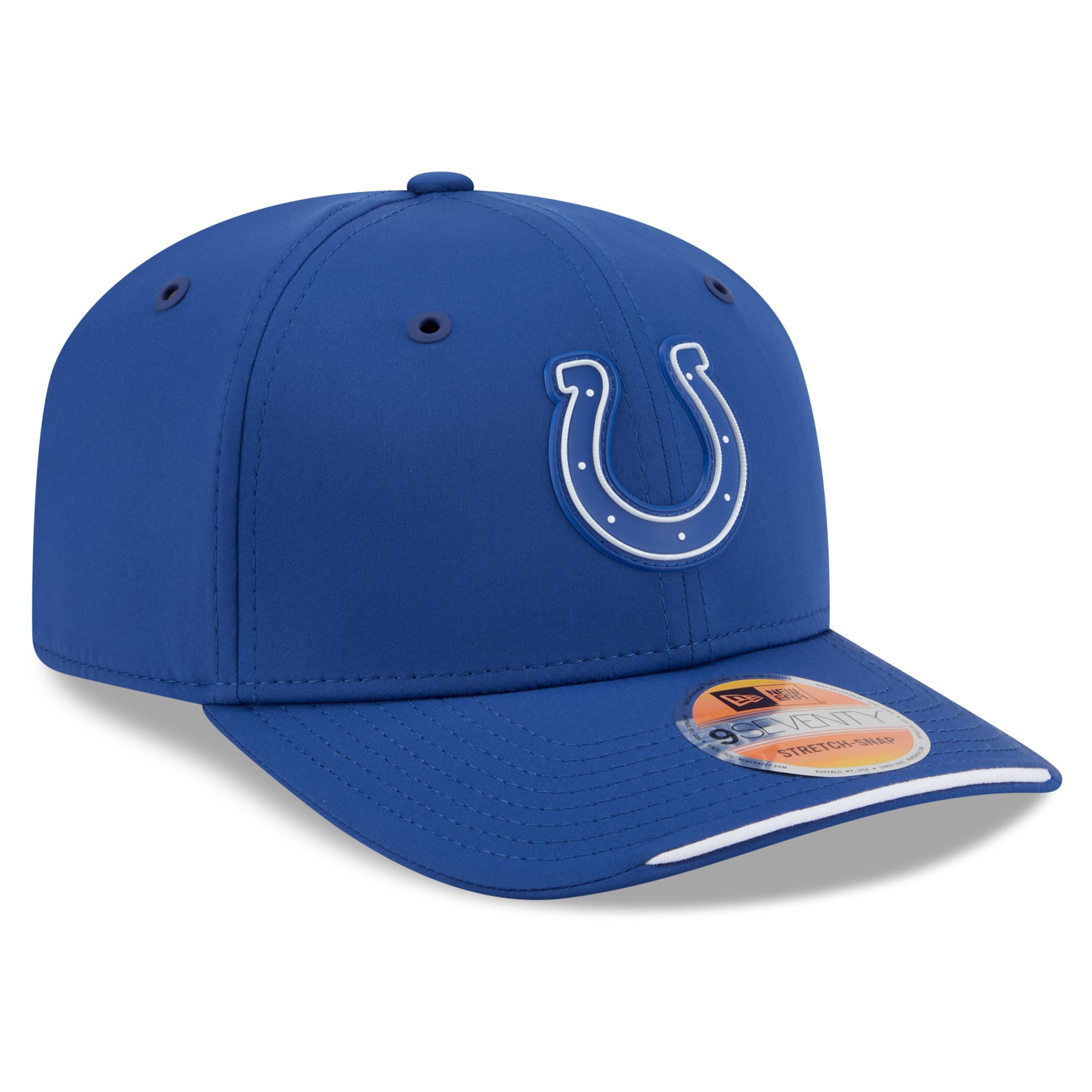 Men's New Era Royal Indianapolis Colts 2026 Sideline 9SEVENTY Adjustable Hat