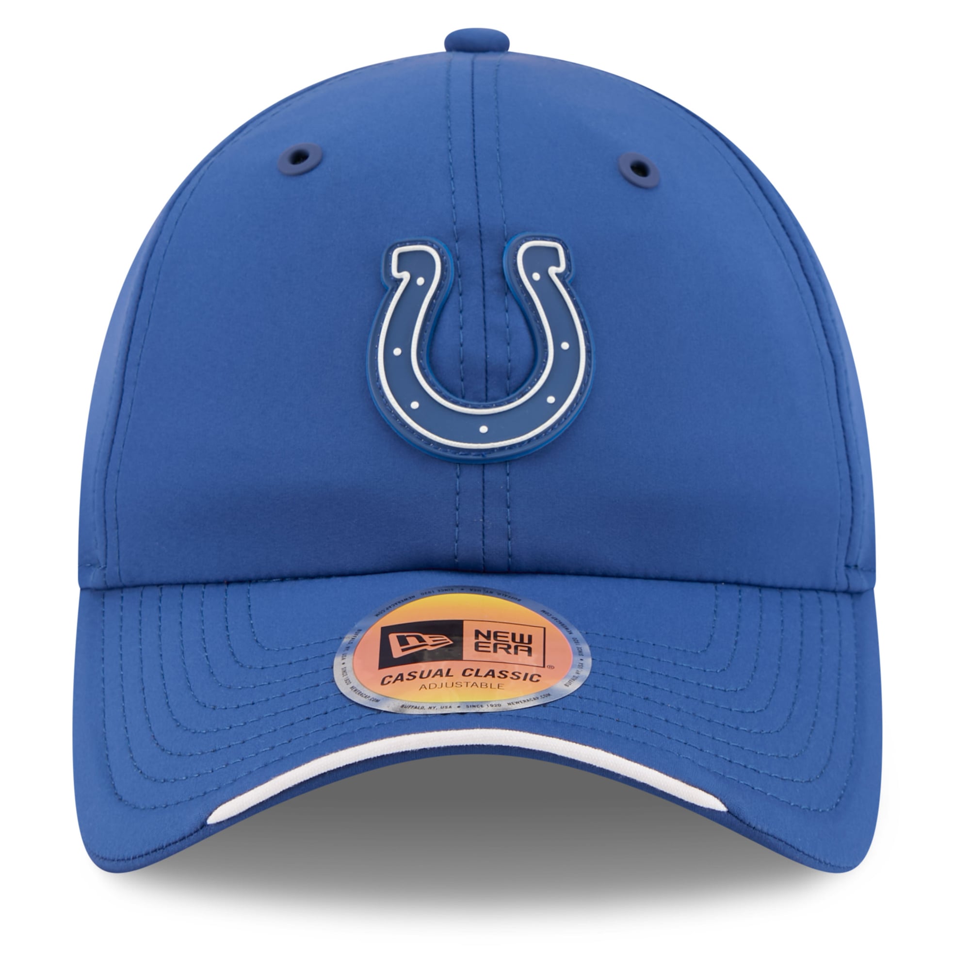 Men's New Era Royal Indianapolis Colts 2026 Sideline Casual Classic Adjustable Hat